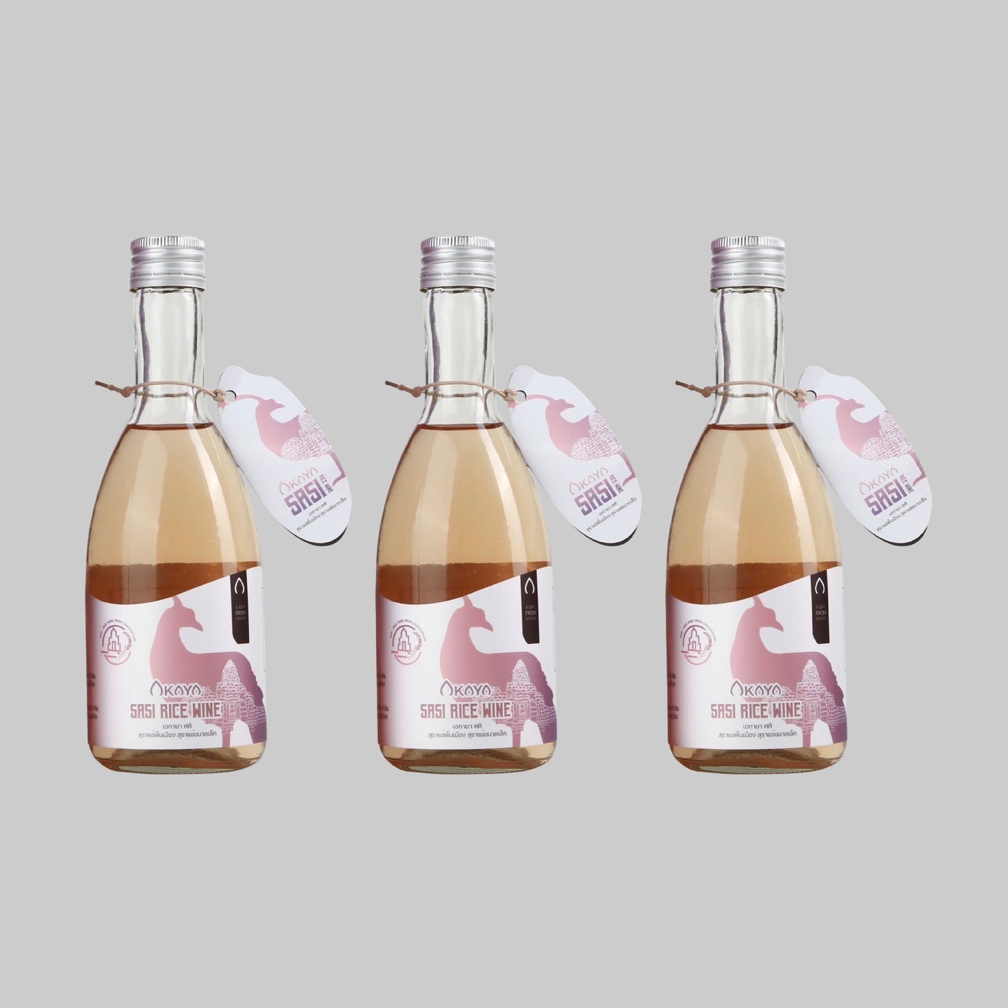 Akaya Sasi Thai Craft Sato 350ml 10.0% (Pack of 3) - Time2Drink