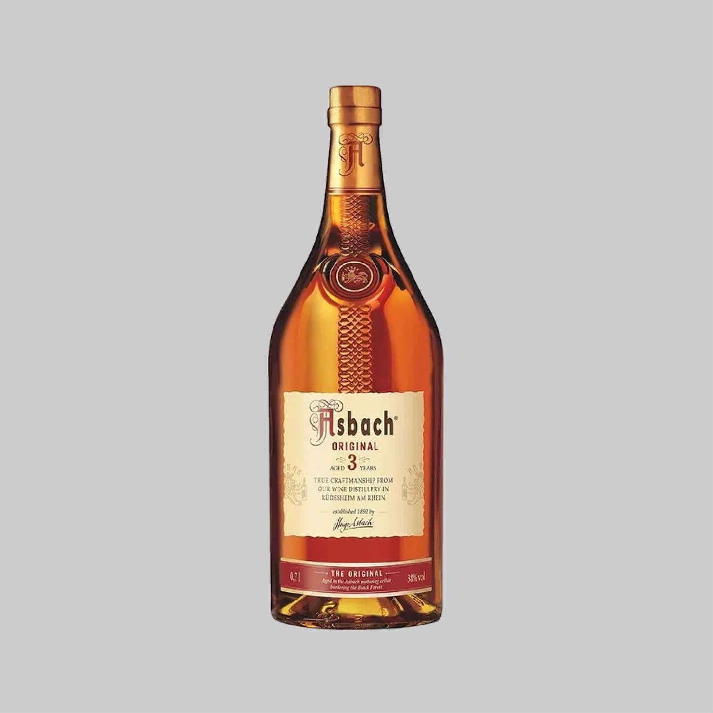 Asbach Original 3 Years Brandy 700ml 38.0% | TIME2DRINK