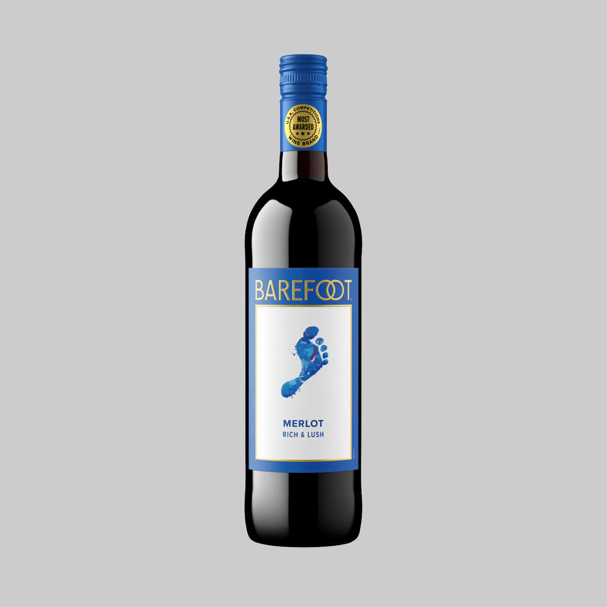 Barefoot Merlot California 750ml 13.5% | TIME2DRINK