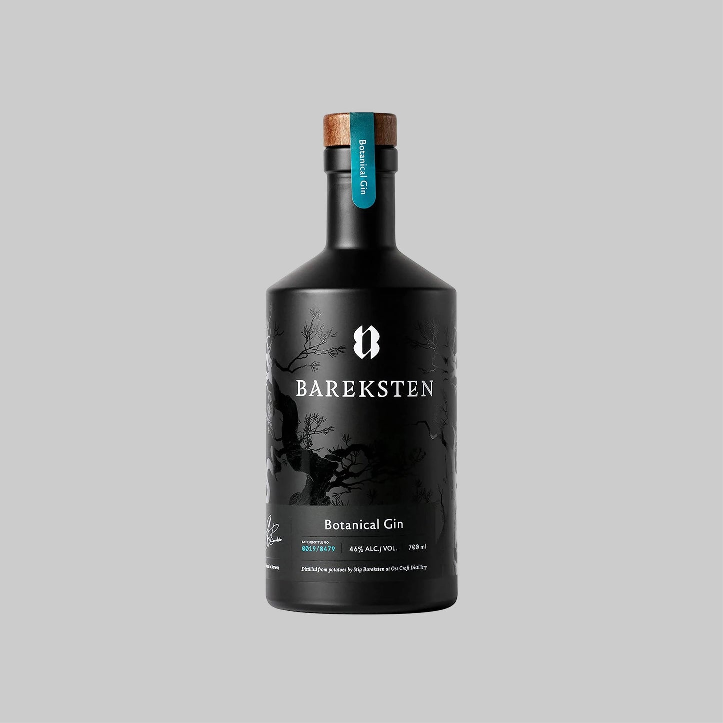 Bareksten Botanical Gin 700ml 46.0% | TIME2DRINK