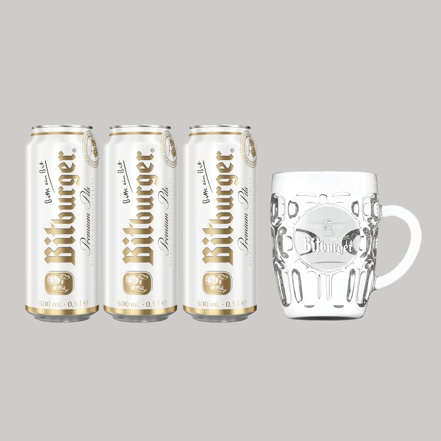 Bitburger Classic Glass Pack | TIME2DRINK