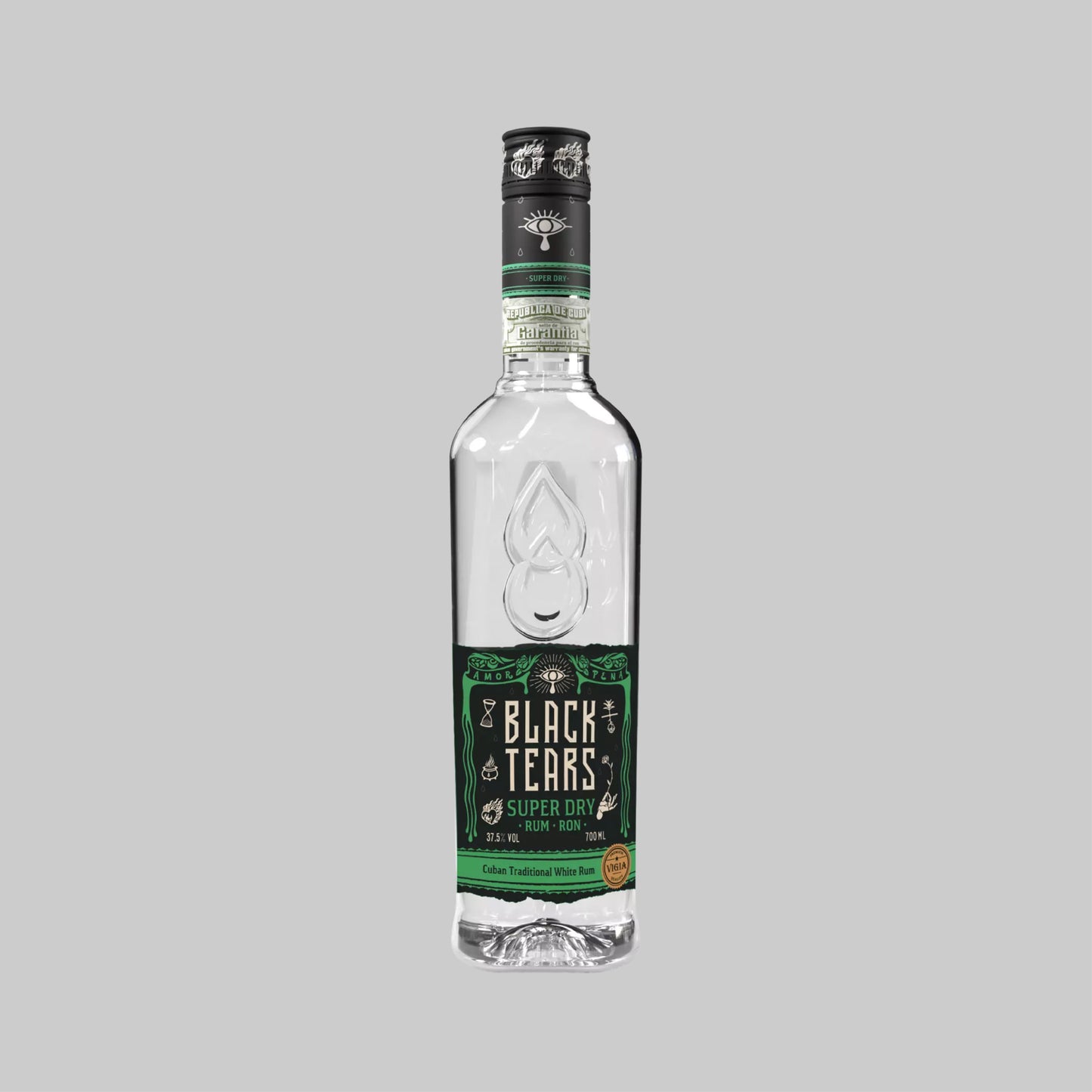 Black Tears White Super Dry Rum 700ml 40.0% | TIME2DRINK