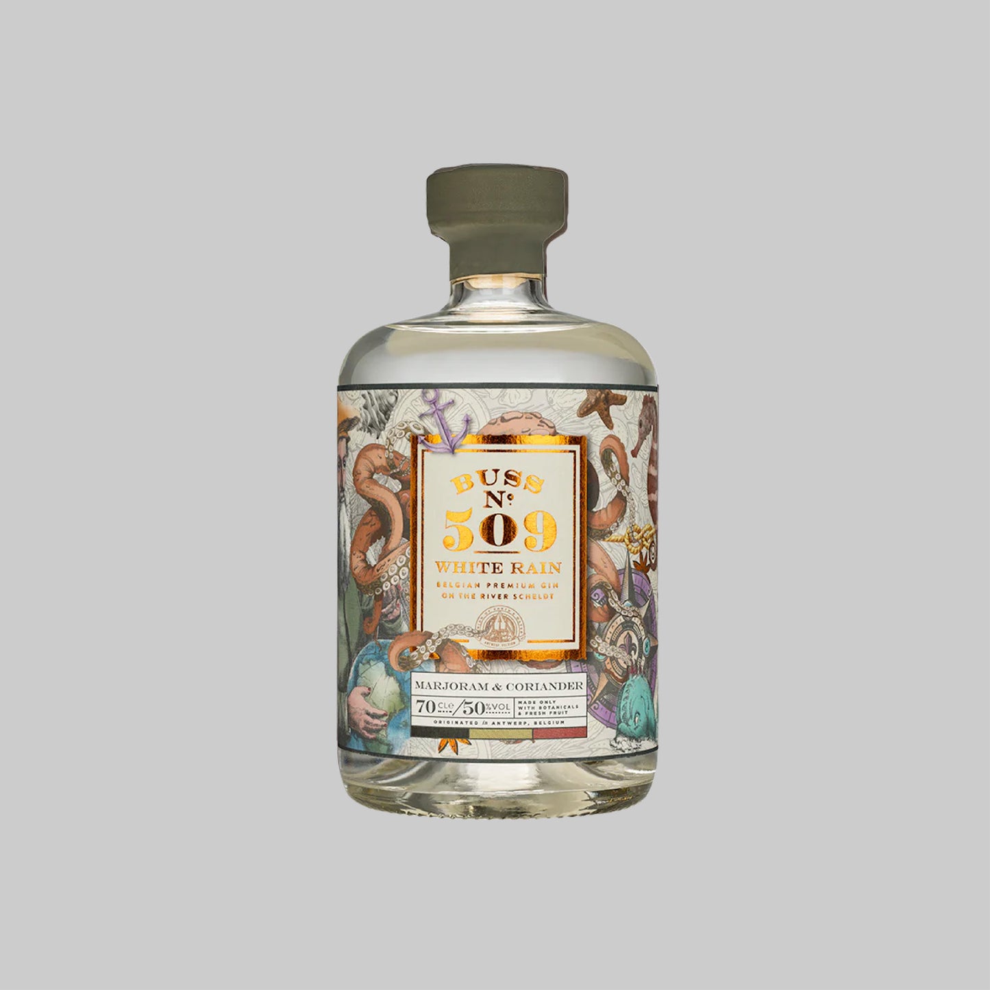 Buss No. 509 White Rain Gin 700ml 50.0% | TIME2DRINK