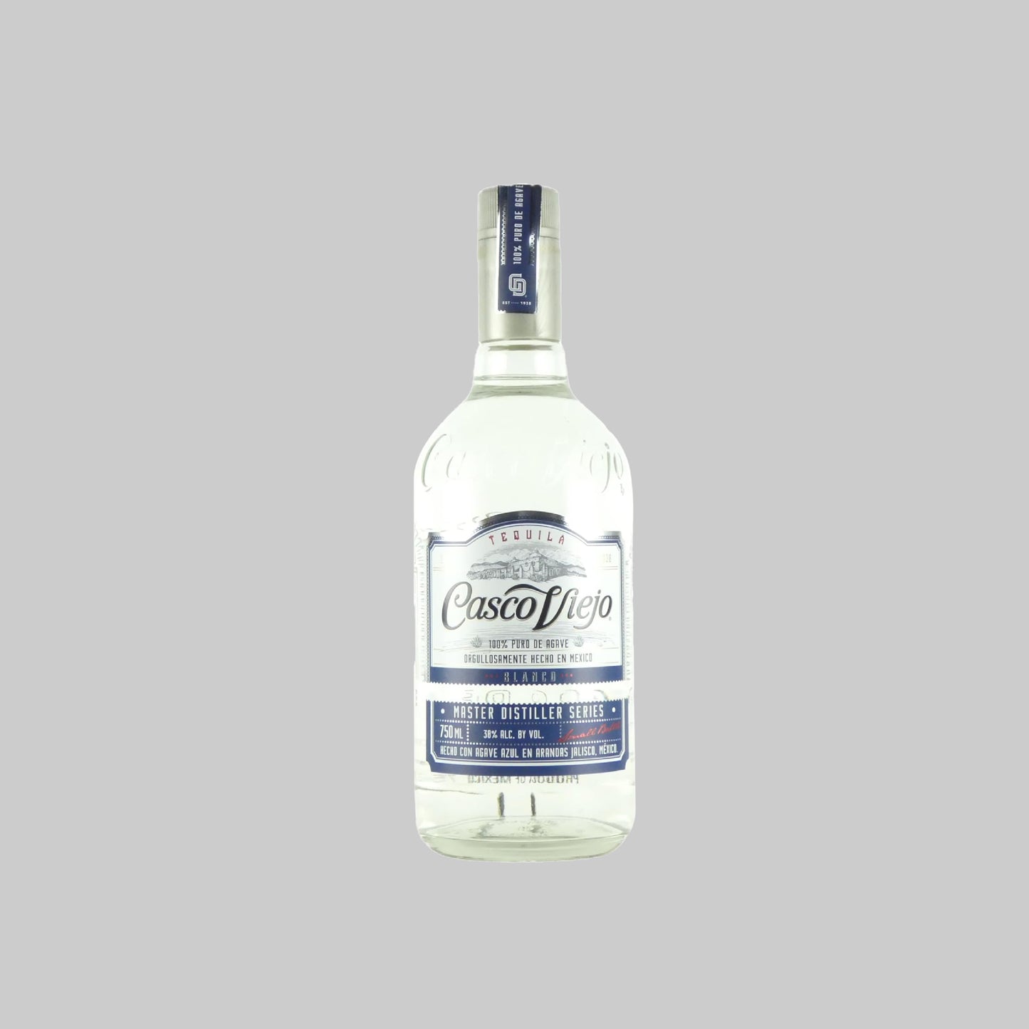 Casco Viejo Tequila Blanco 100% Blue Agave 750ml 40.0% | TIME2DRINK
