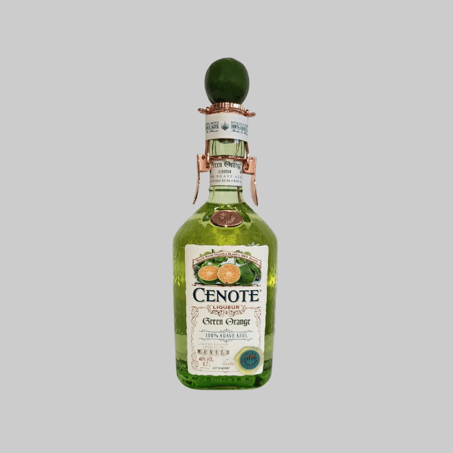 Cenote Tequila Green Orange 700ml 40.0% | TIME2DRINK