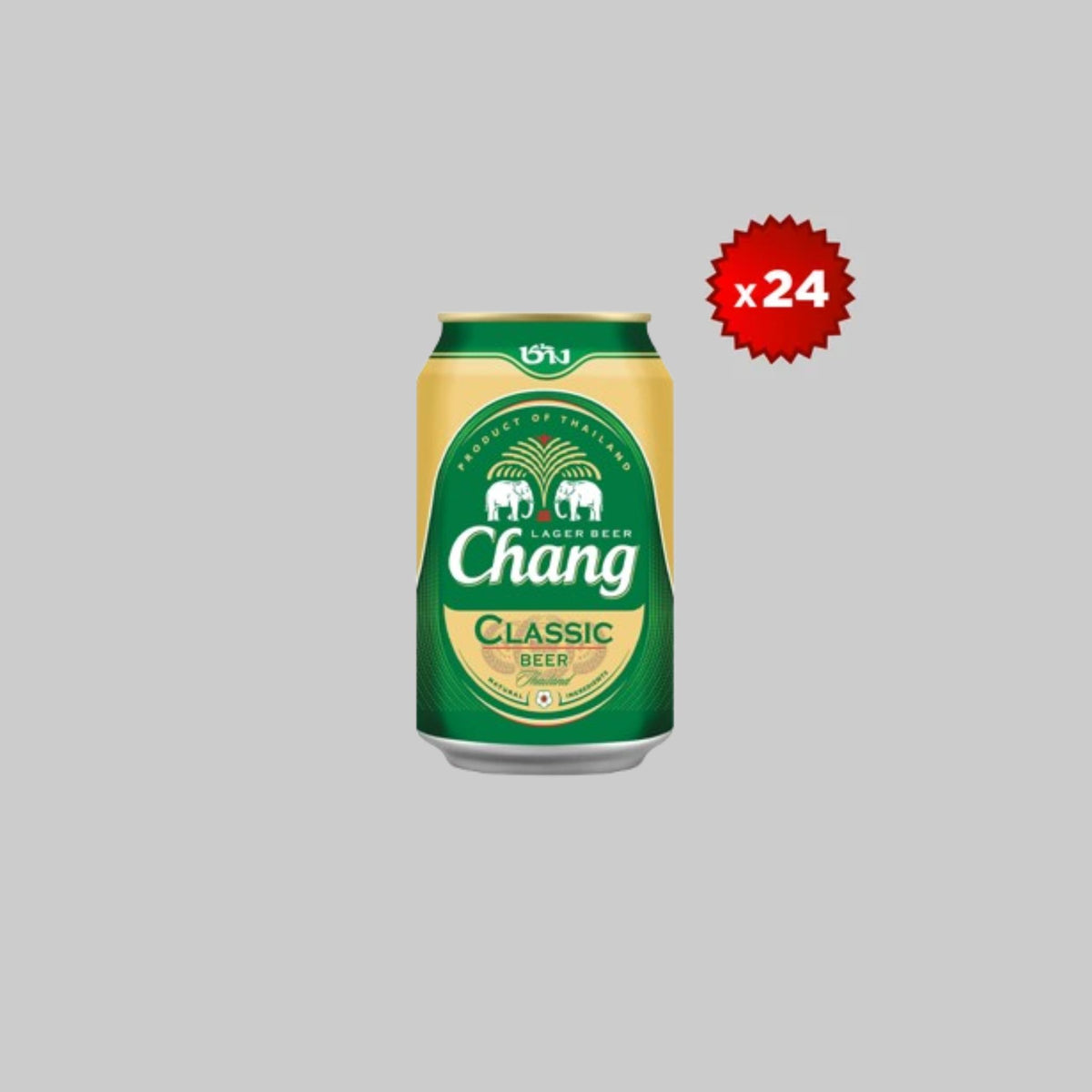 Chang Classic Beer Can 24x320ml 5.0% | TIME2DRINK