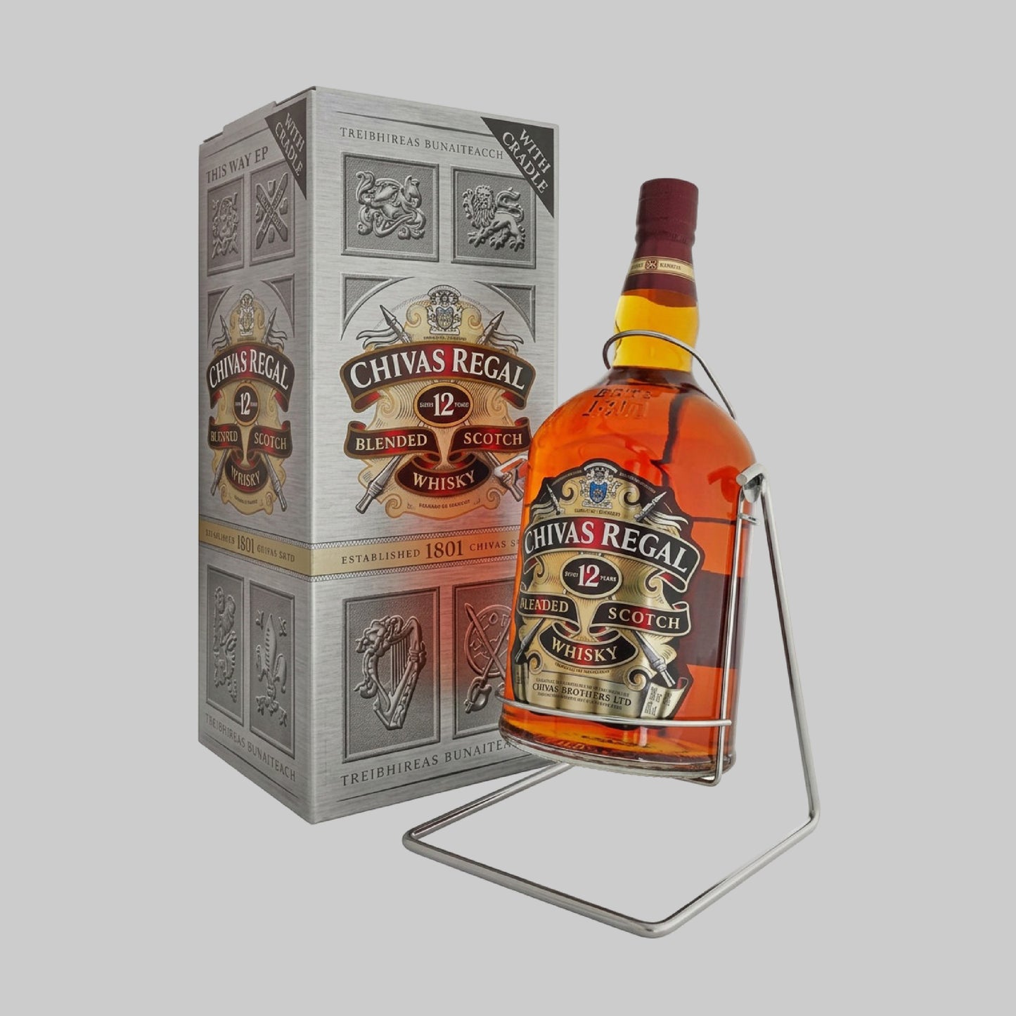Chivas Regal 12 Years Blended Scotch Whisky 4500ml 40.0% | TIME2DRINK