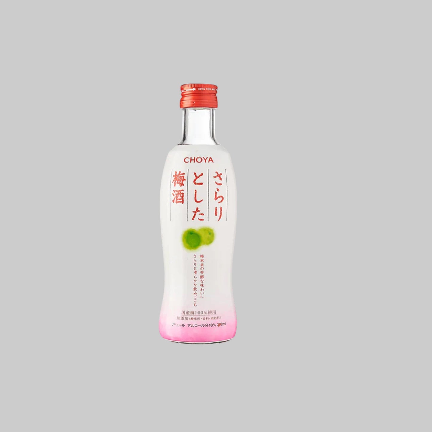 Choya Sarari Toshita Umeshu 300ml 10.0% | TIME2DRINK
