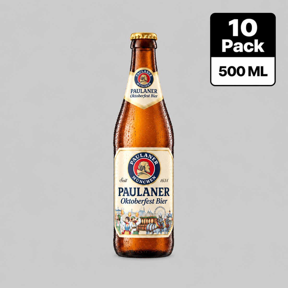 Paulaner Oktoberfest Bottle 10x500ml 6.0%