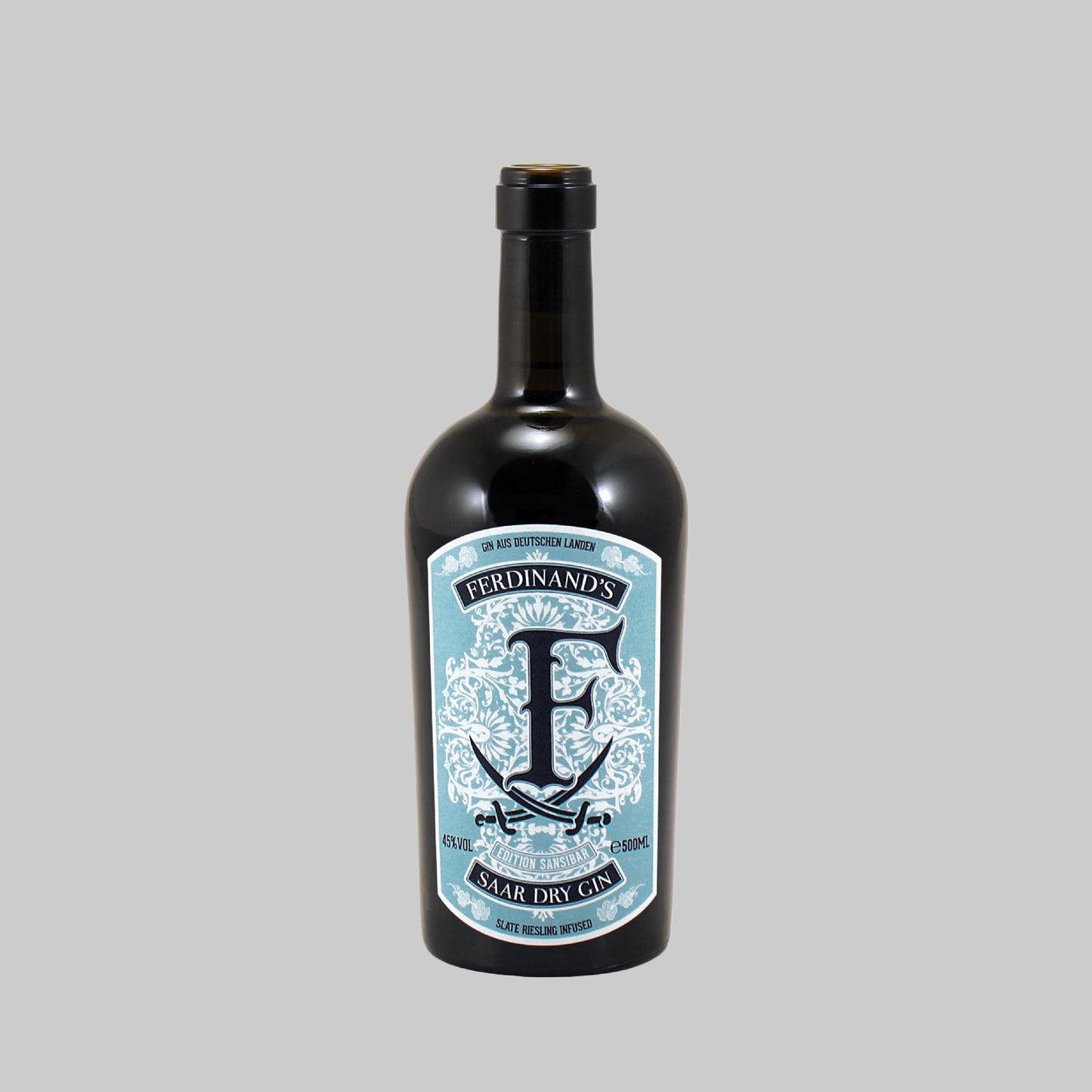 Ferdinand's Saar Dry Gin 500ml 44.0% | TIME2DRINK