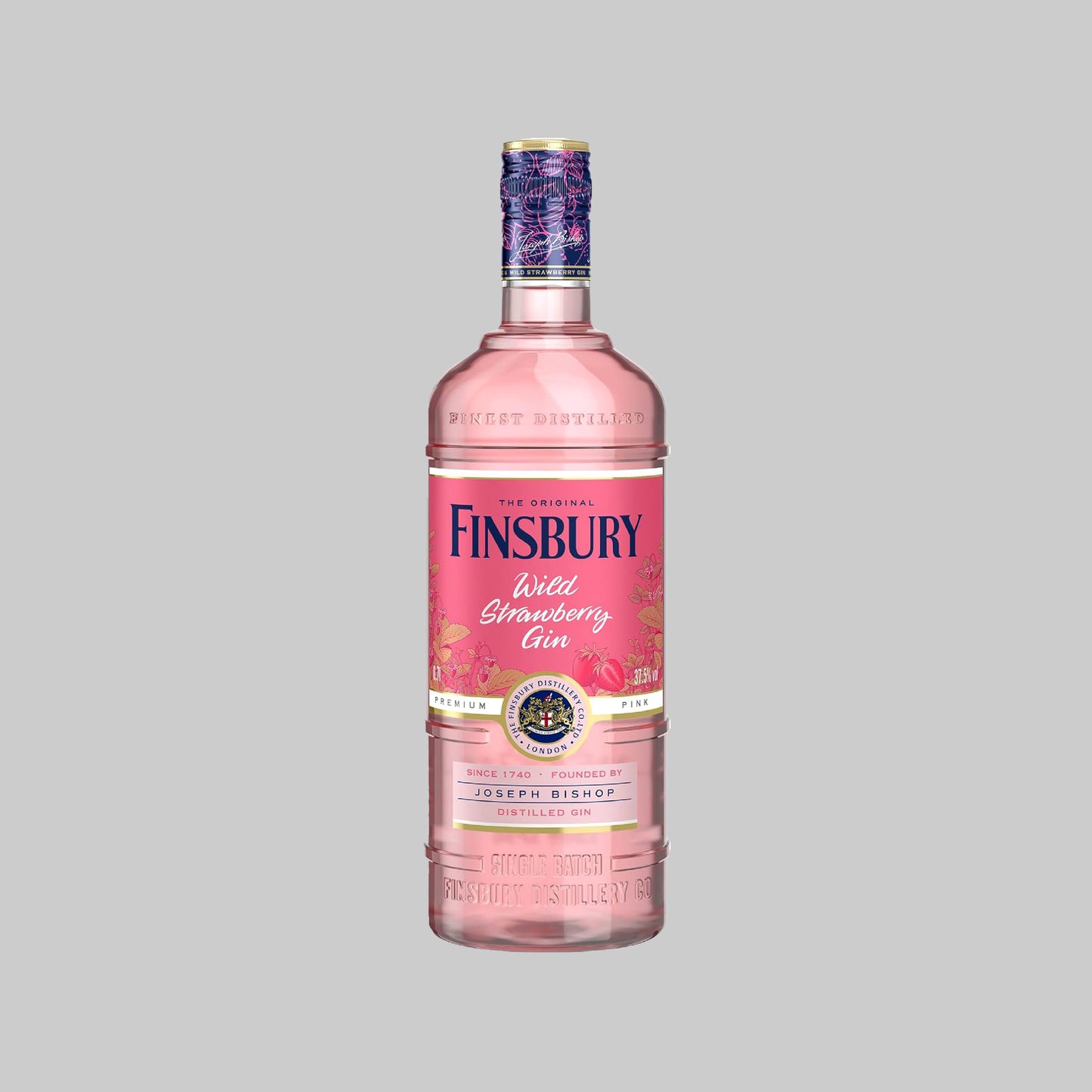 Finsbury Wild Strawberry Gin 700ml 37.5% | TIME2DRINK