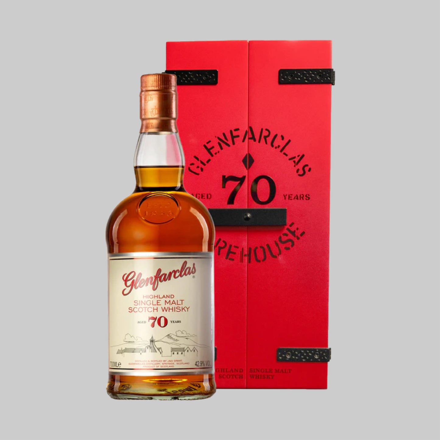 Glenfarclas 70 Years Single Malt Scotch Whisky 700ml 40.6% | TIME2DRINK