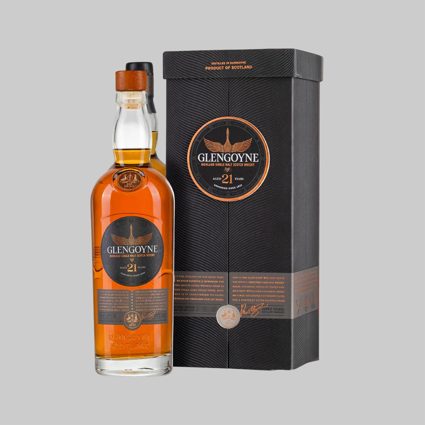 Glengoyne 18 Years Single Malt Scotch Whisky 700ml 43.0% | TIME2DRINK