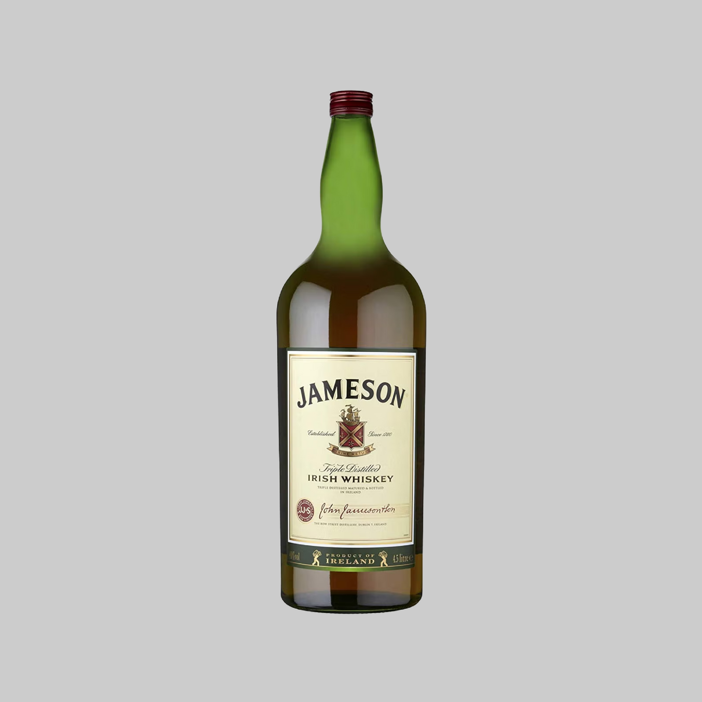 Jameson Irish Whiskey 4500ml 40.0% | TIME2DRINK