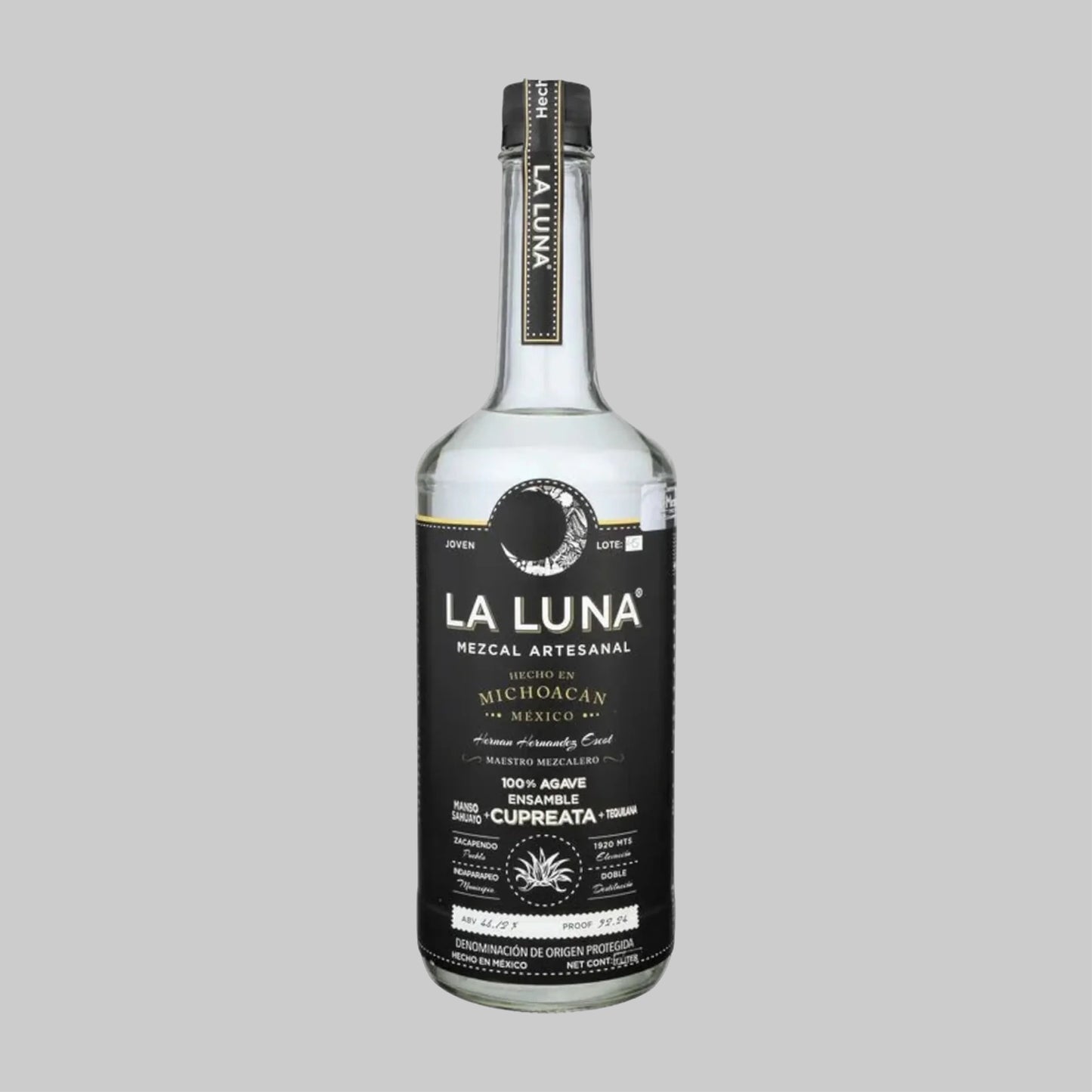 La Luna Mezcal Black Label 1000ml 40.0% | TIME2DRINK