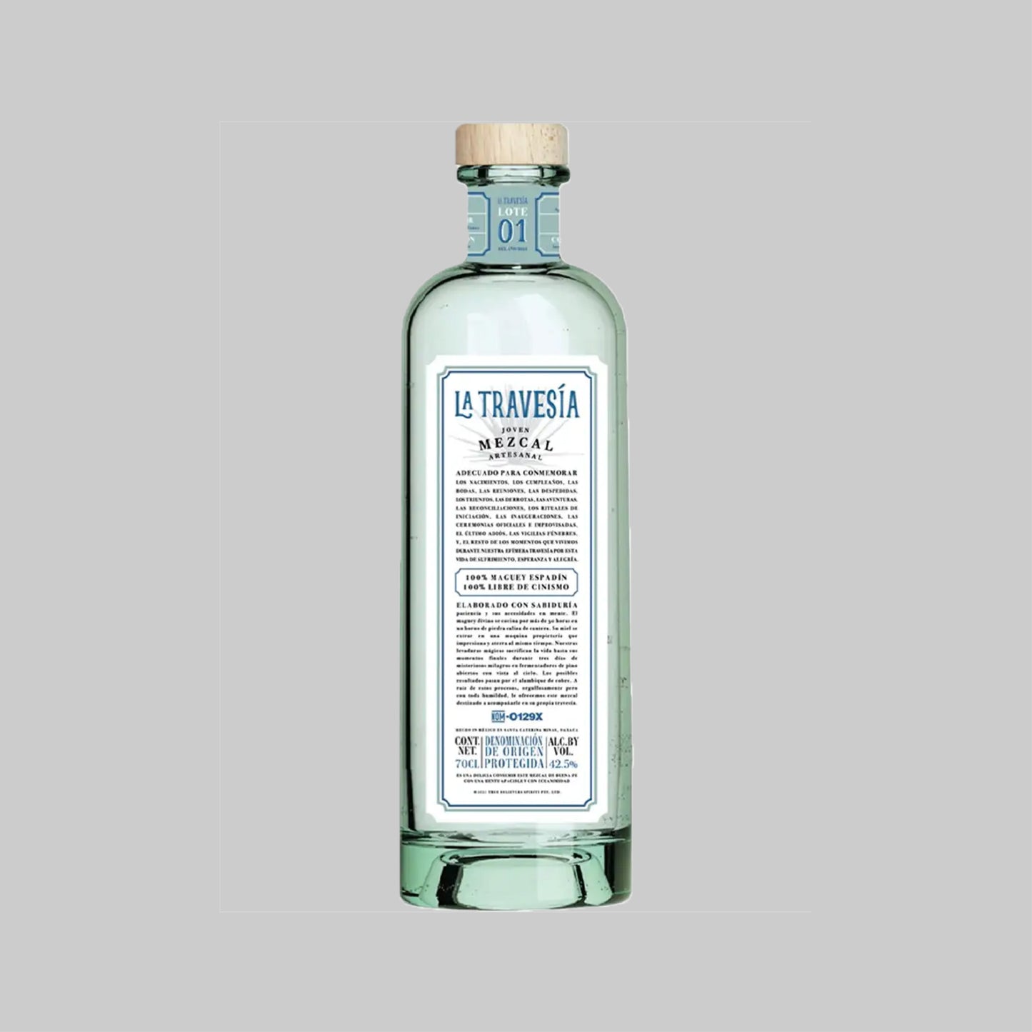 La Travesia Mezcal 700ml 42.5% | TIME2DRINK