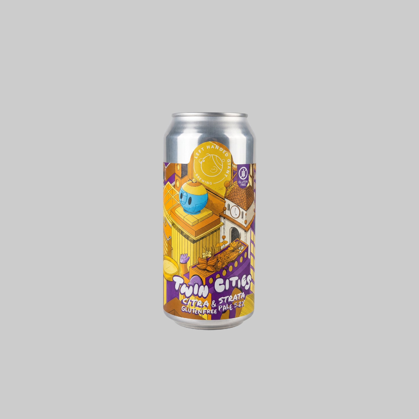 Left Handed Giant Twin Cities Citra & Strata Gluten-Free Pale Ale Can 440ml 5.2% | TIME2DRINK