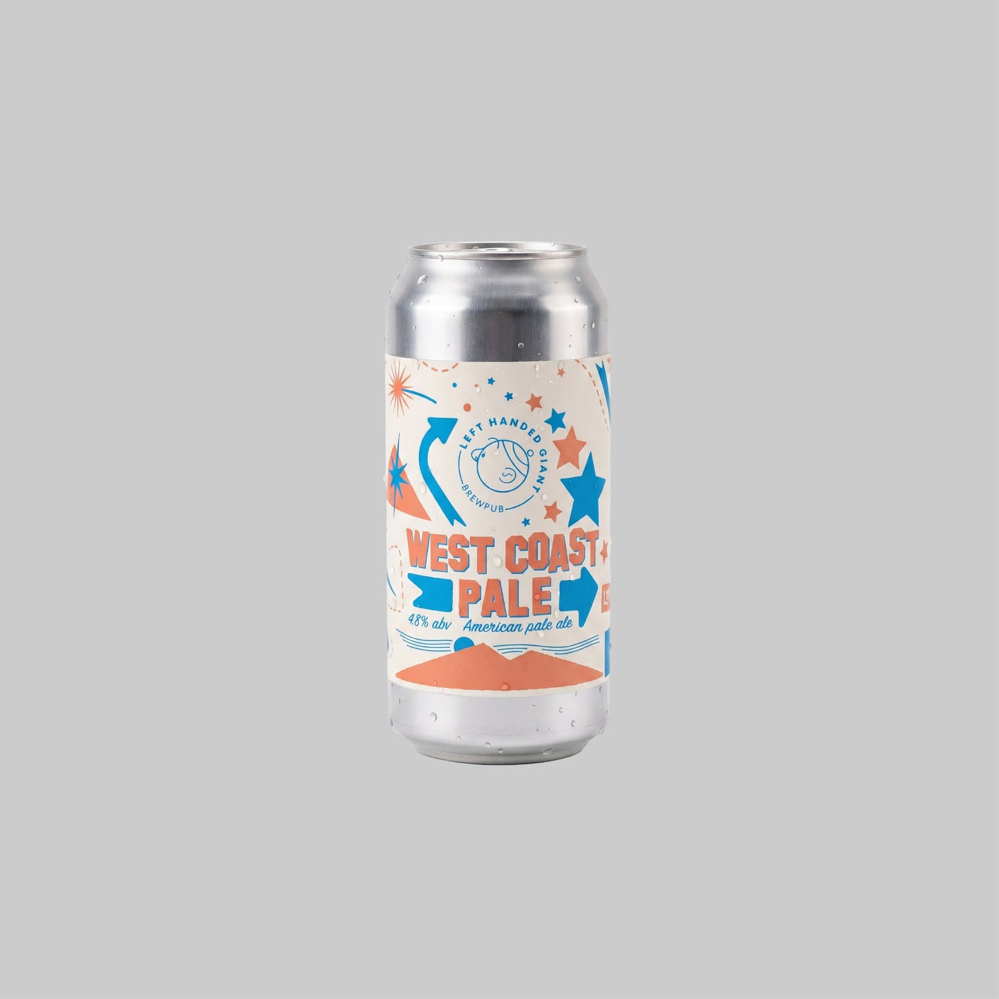 Left Handed Giant West Coast Pale American Pale Ale Can 440ml 4.8% | TIME2DRINK