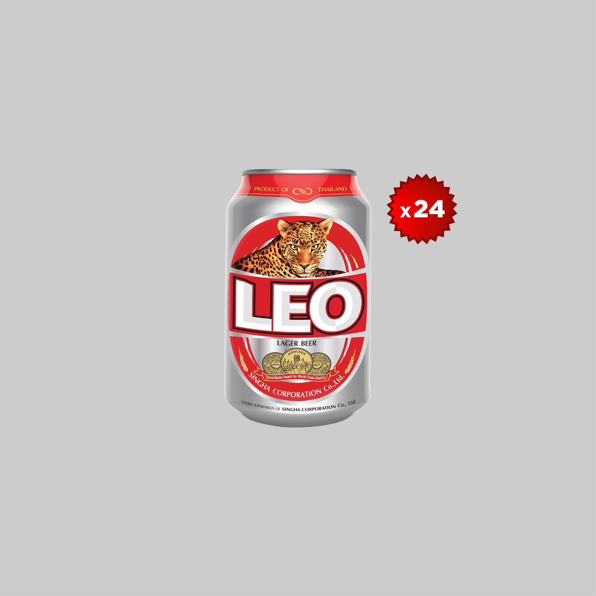 Leo Beer Can 12x490ml 5.0% | TIME2DRINK
