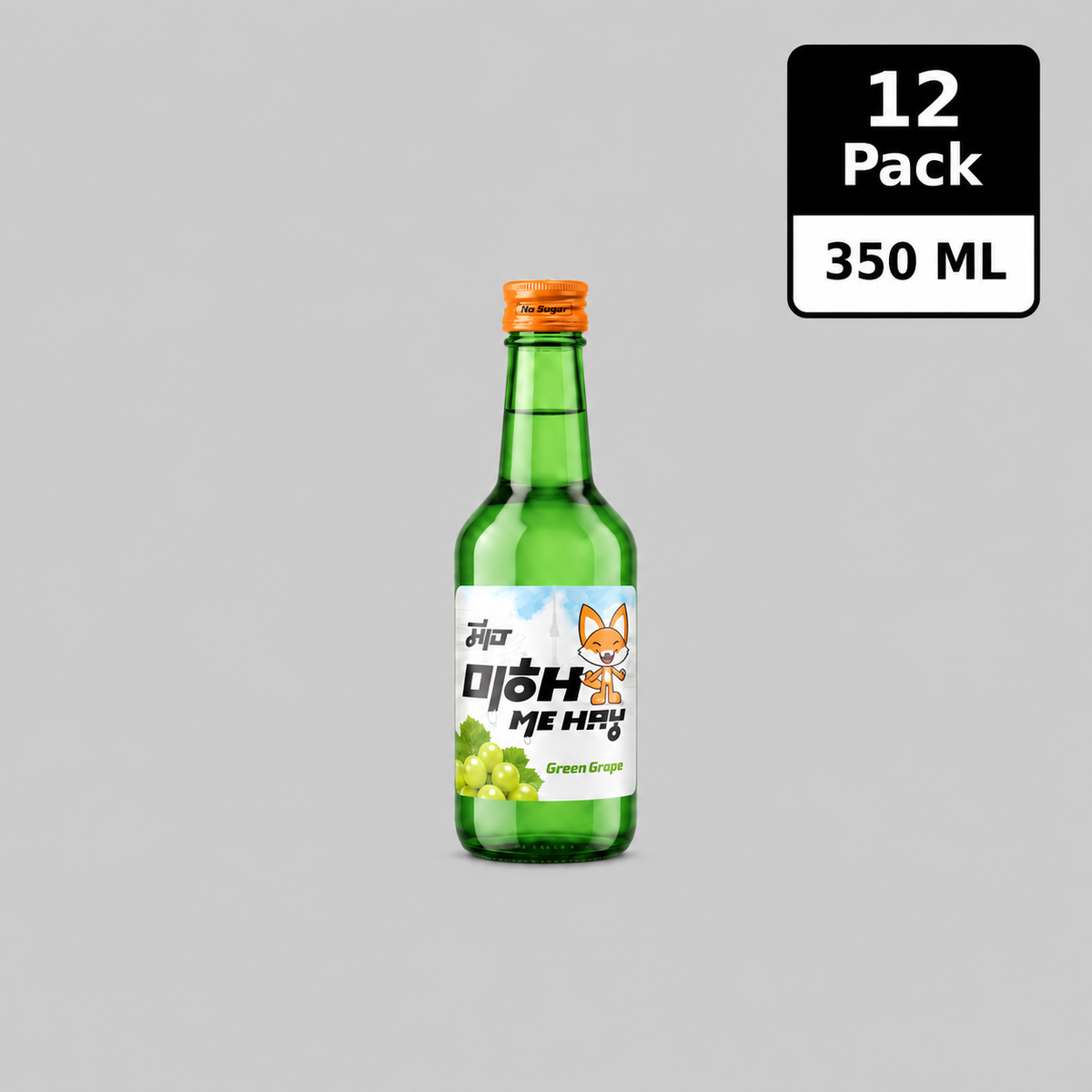 Me Hay Soju Green Grape 12x350ml 11.0%