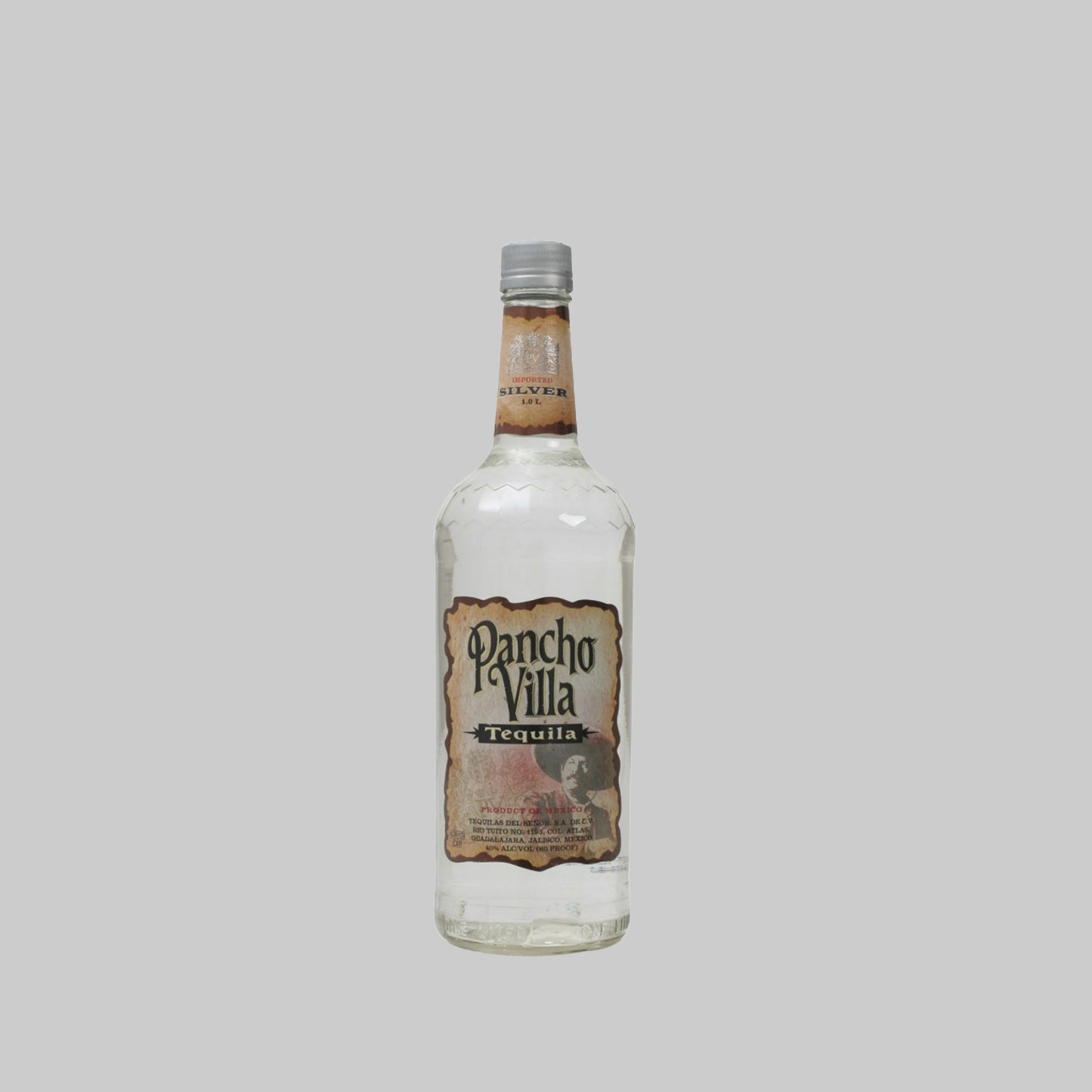 Pancho Villa Silver Tequila 750ml 40.0% | TIME2DRINK