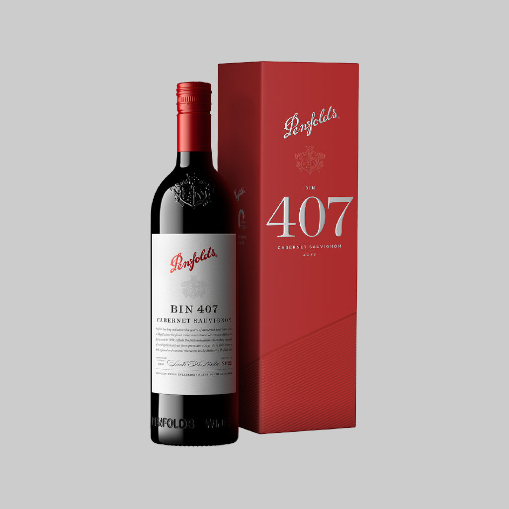 Penfolds Bin 407 Cabernet Sauvignon 2021 (Gift Box) 750ml 14.5% | TIME2DRINK