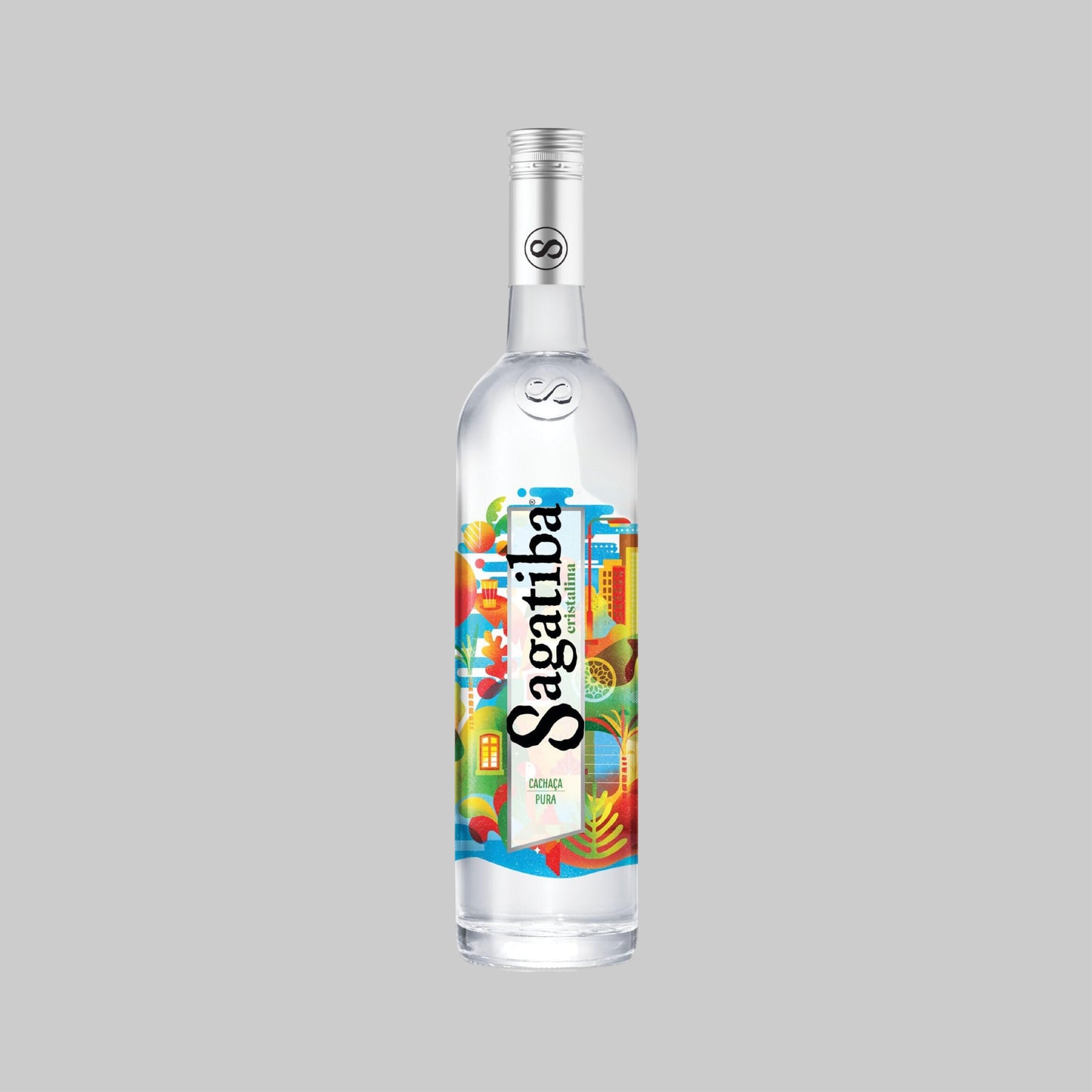 Sagatiba Cristalina Cachaca 700ml 38.0% | TIME2DRINK