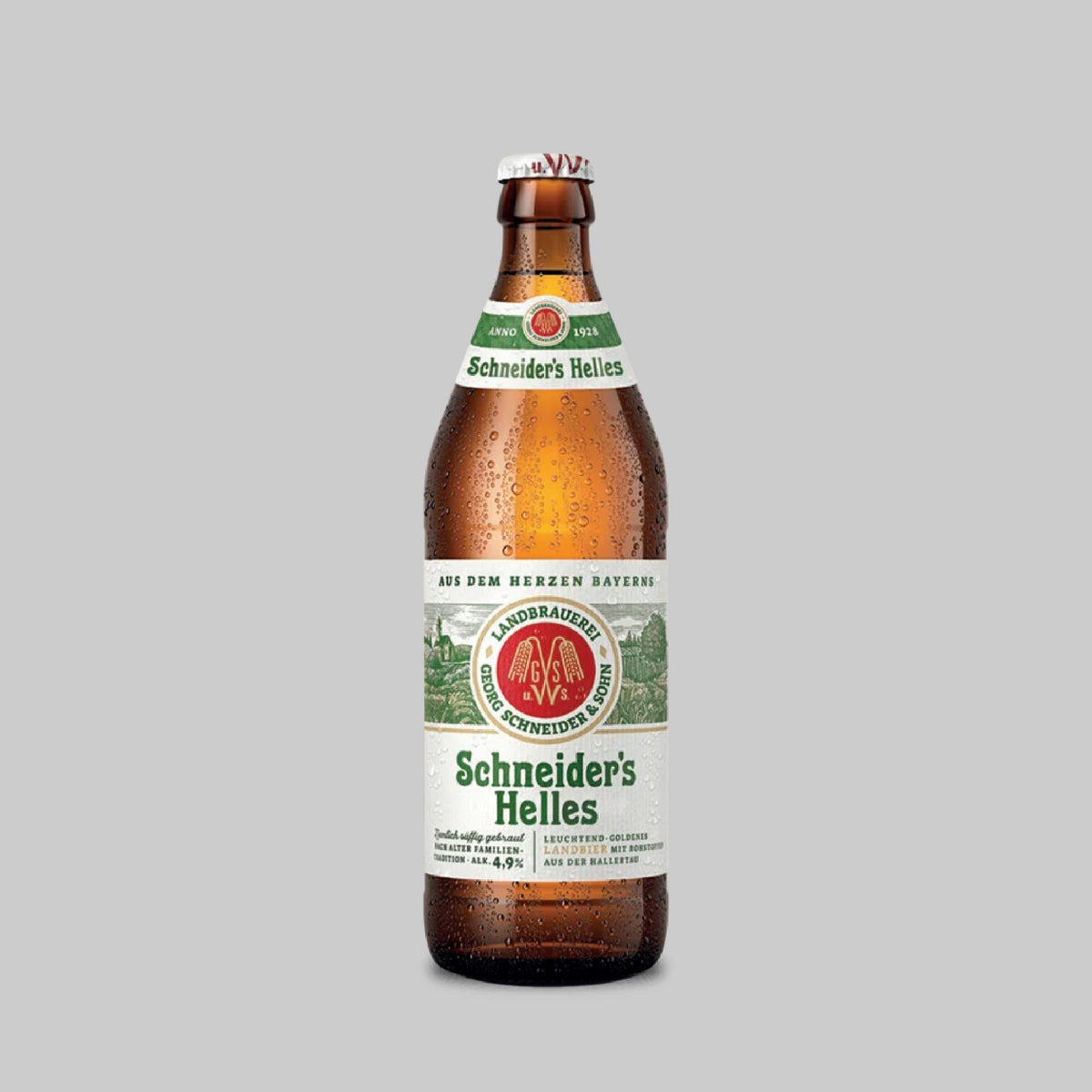 Schneider's Helles Lager 500ml 4.9% | TIME2DRINK
