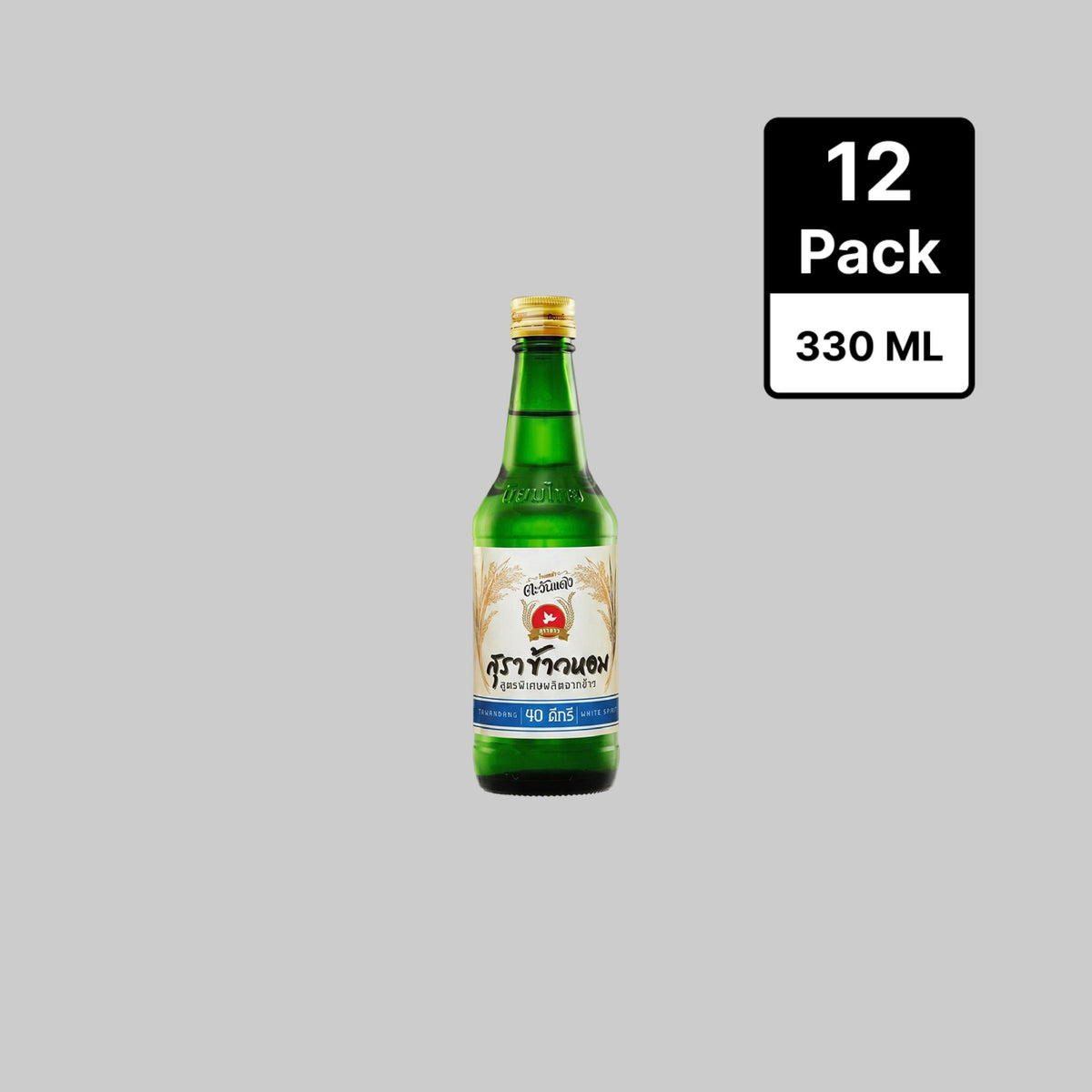 Tawan Daeng 40 White Spirit 12x330ml 40.0% | TIME2DRINK