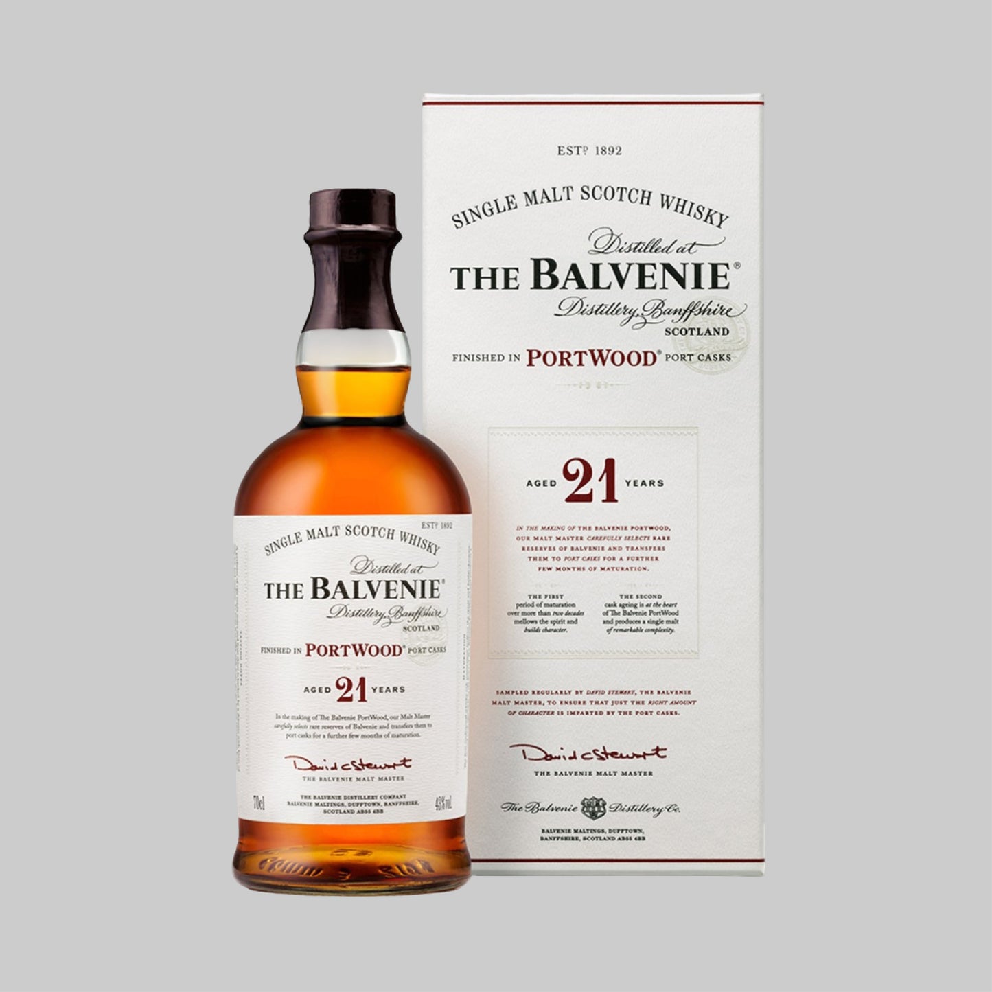 The Balvenie PortWood 21 Years Single Malt Scotch Whisky 700ml 40.0% | TIME2DRINK