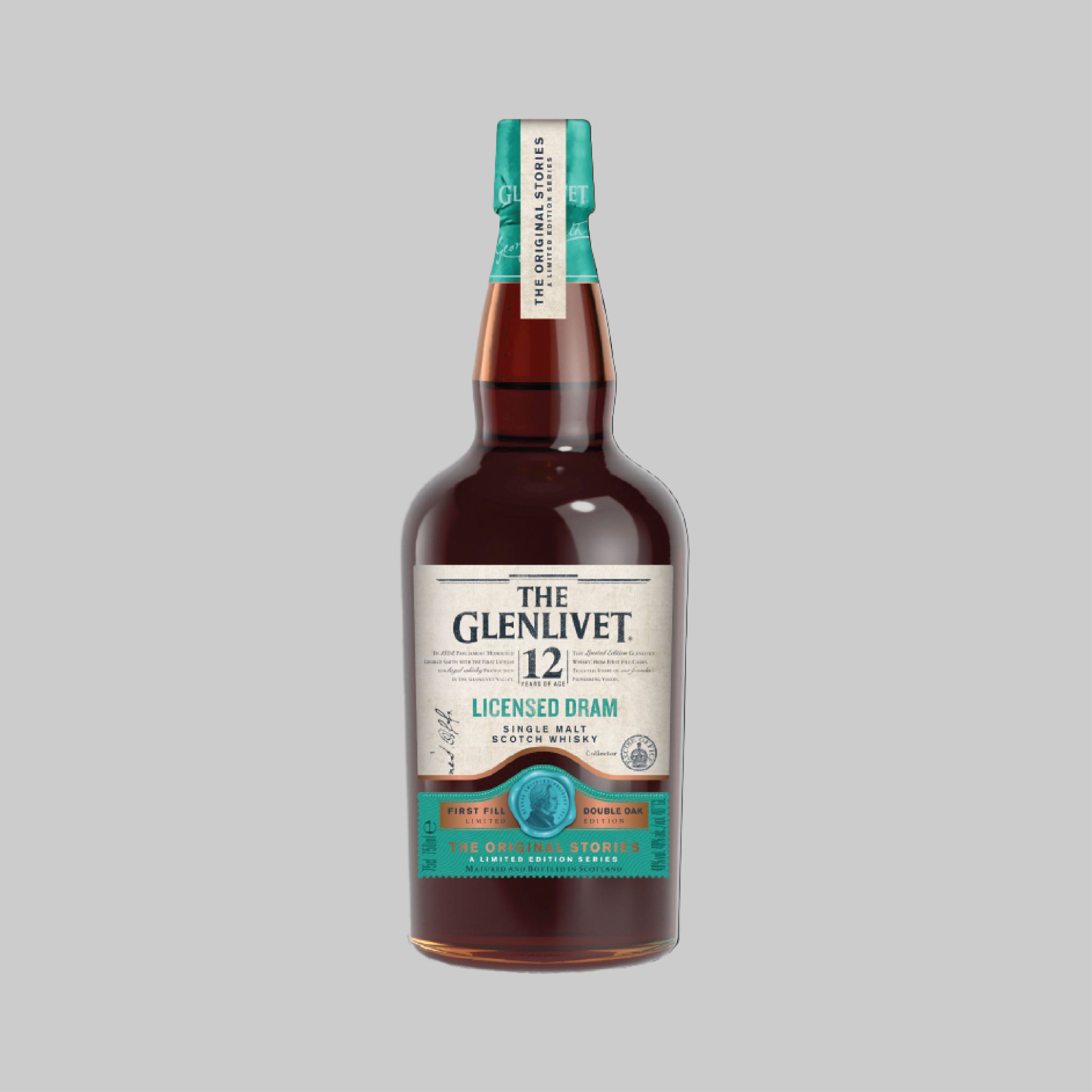 The Glenlivet 12 Year Old Licensed Dram 700ml | 48% ABV