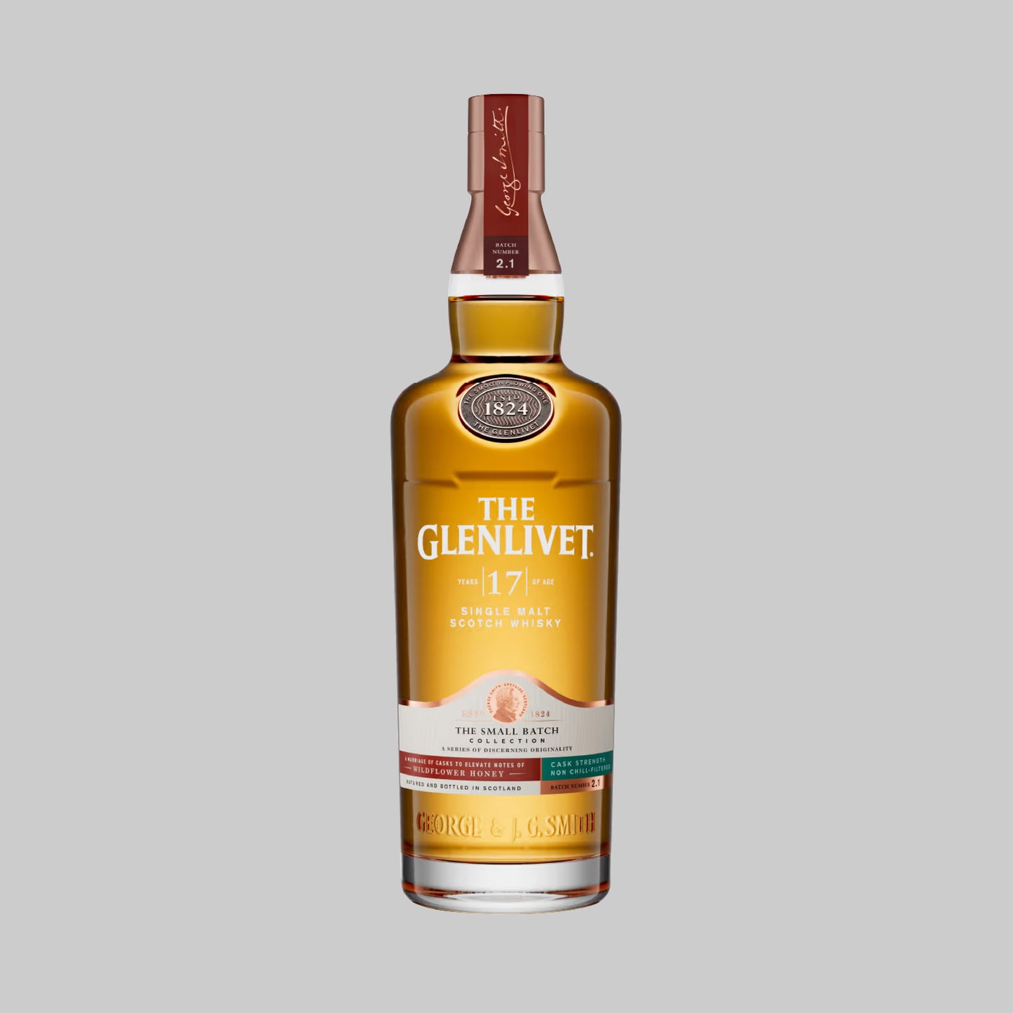 The Glenlivet 17 Years Single Cask Edition Single Malt Scotch Whisky 700ml 54.4% | TIME2DRINK