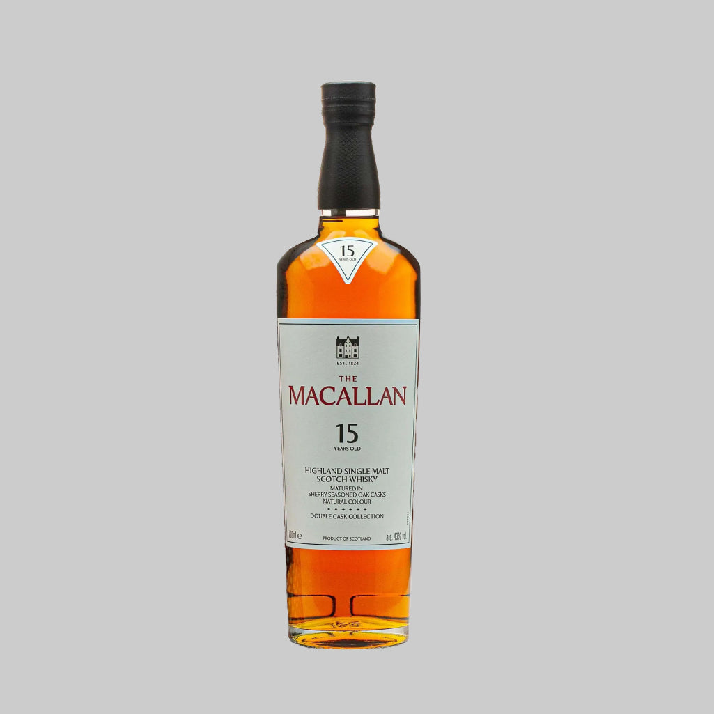 The Macallan 15 Years Double Cask Single Malt Scotch Whisky 700ml 43.0% | TIME2DRINK