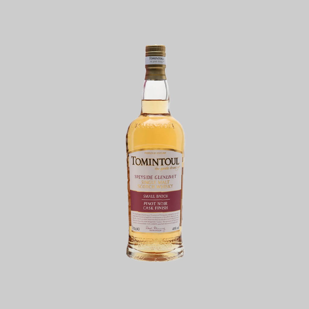 Tomintoul Pinot Noir Cask Finish Single Malt Scotch Whisky 700ml 40.0% | TIME2DRINK