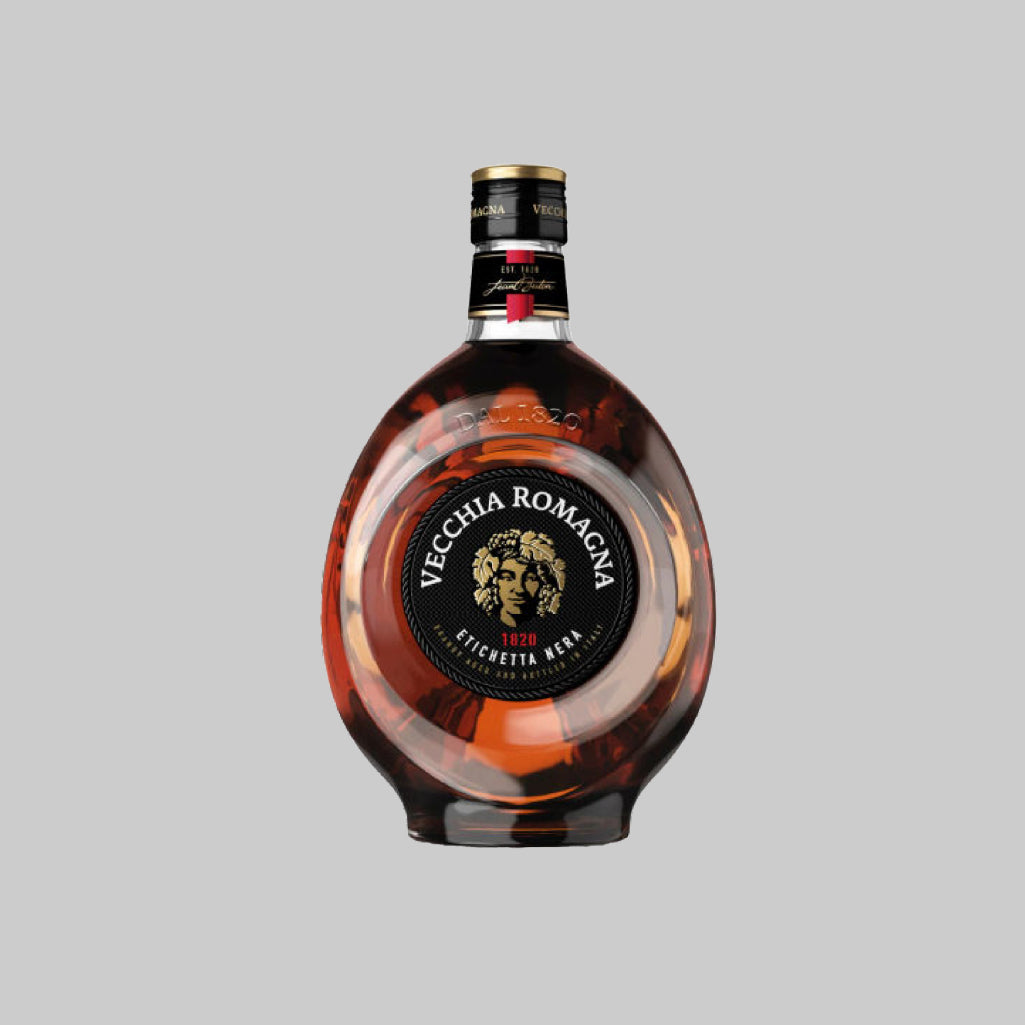 Vecchia Romagna Etichetta Nera Brandy 750ml 38.0% | TIME2DRINK