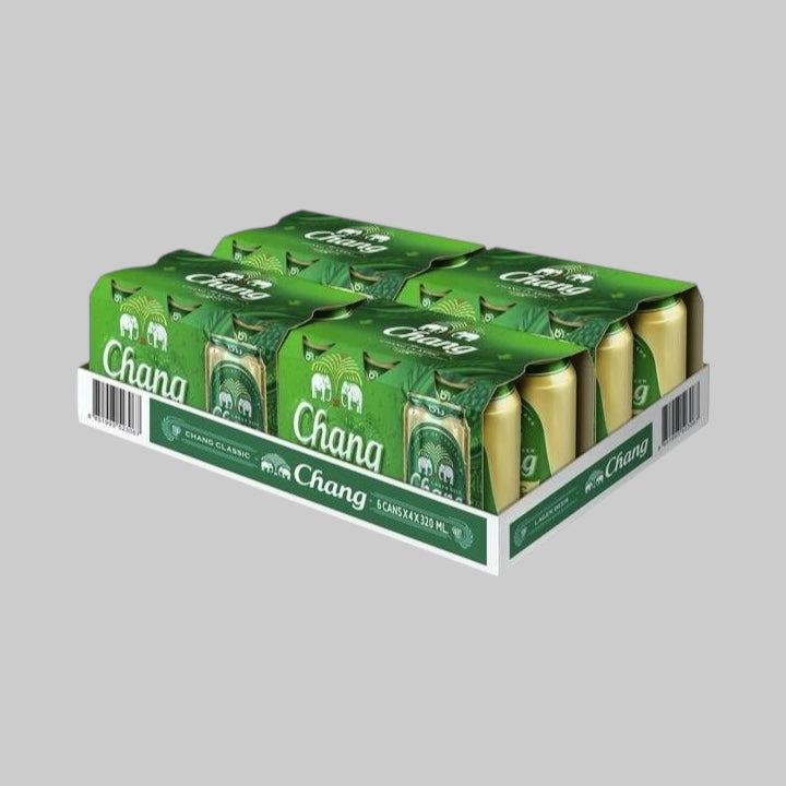 Chang Classic Beer Can 24x320ml 5.0% - Time2Drink