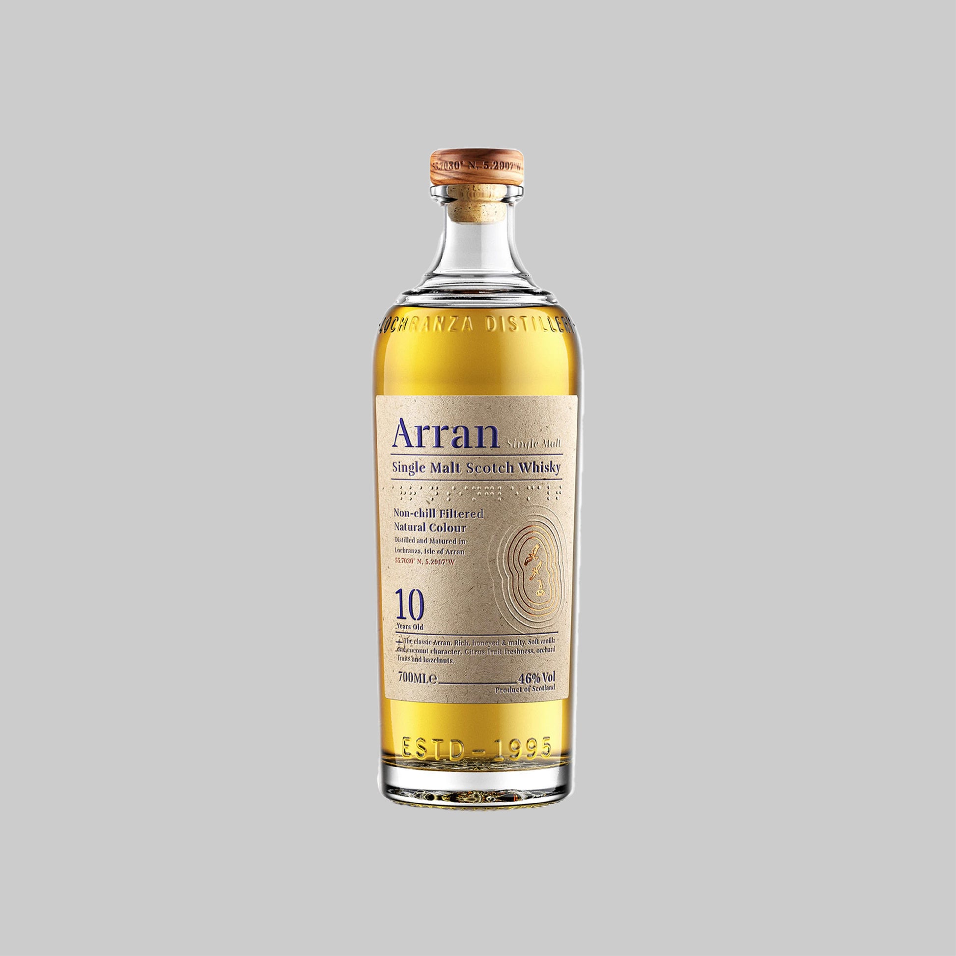 Arran 10 Years Single Malt Scotch Whisky 700ml 46.0% | TIME2DRINK