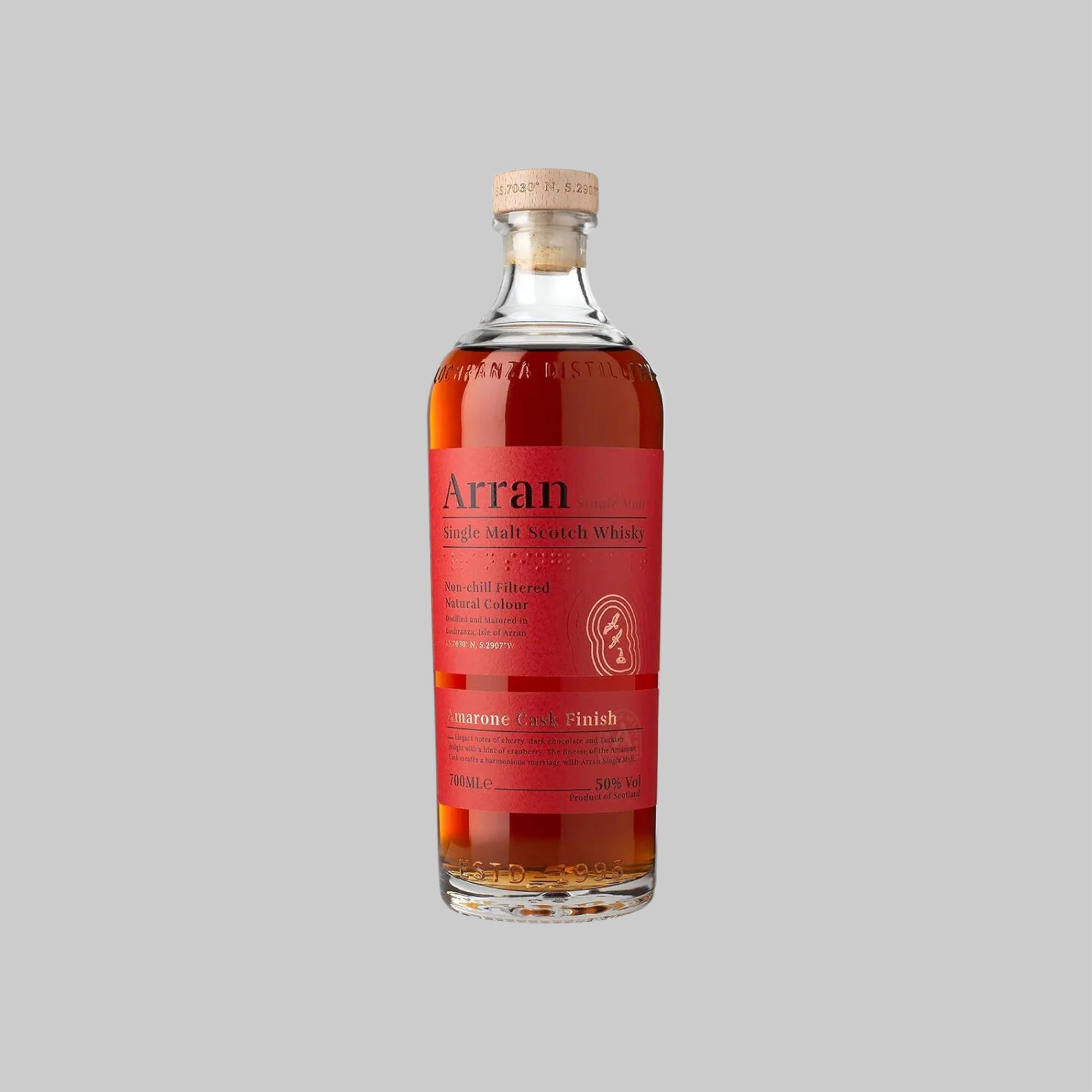 Arran Amarone Cask Finish Single Malt Scotch Whisky 700ml 50.0% | TIME2DRINK