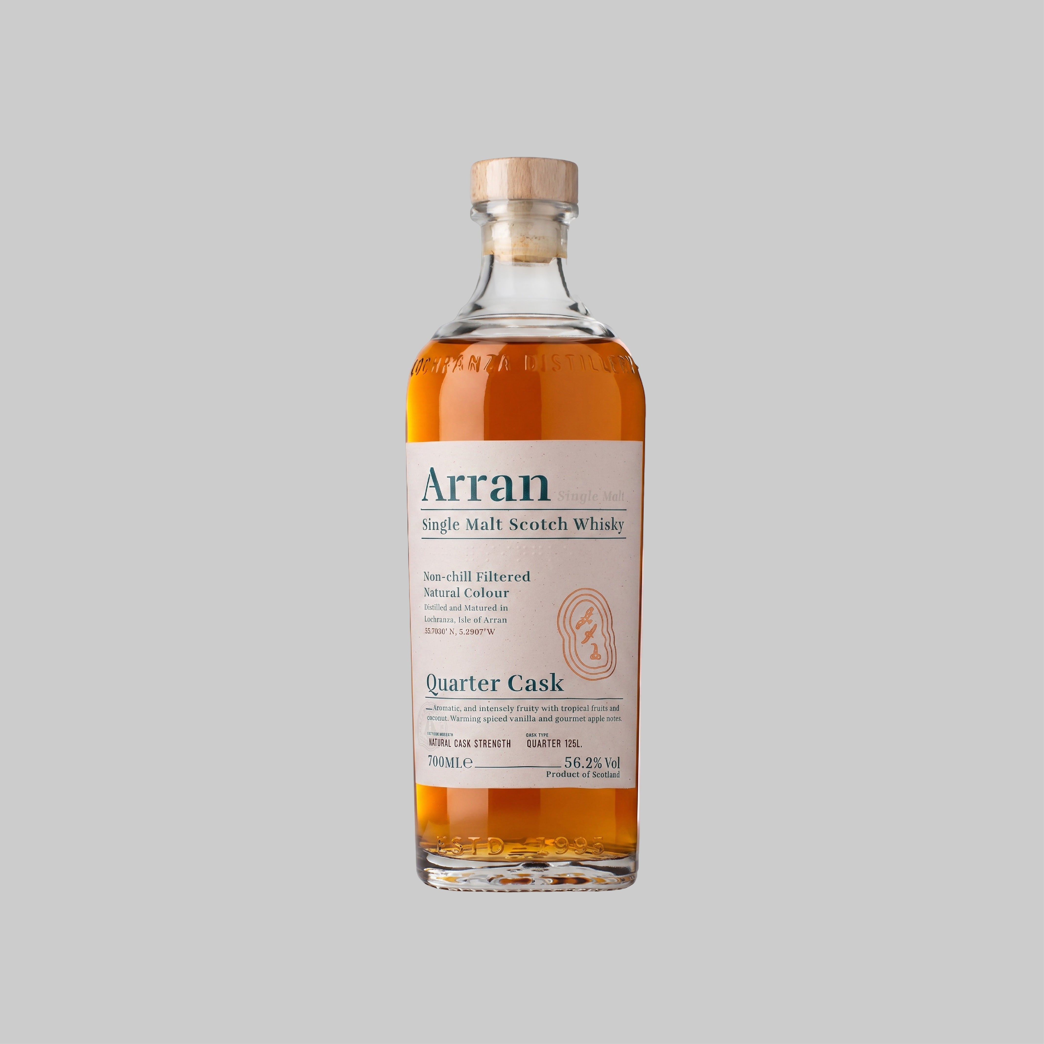 Arran Quarter Cask The Bothy Single Malt Scotch Whisky 700ml 56.2% | TIME2DRINK