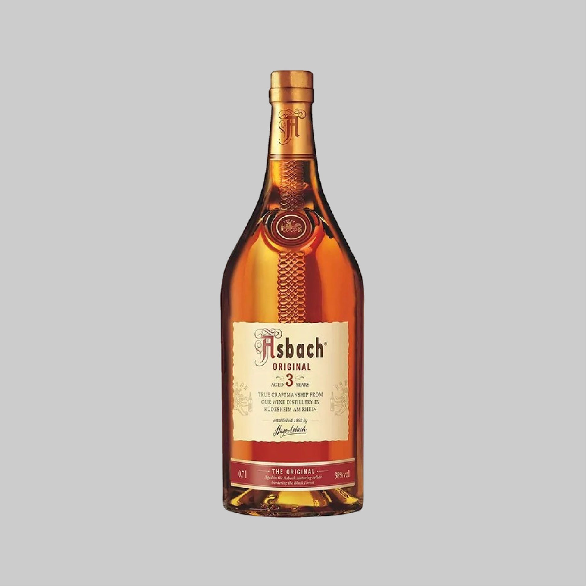 Asbach Original 3 Years Brandy 700ml 38.0% | TIME2DRINK
