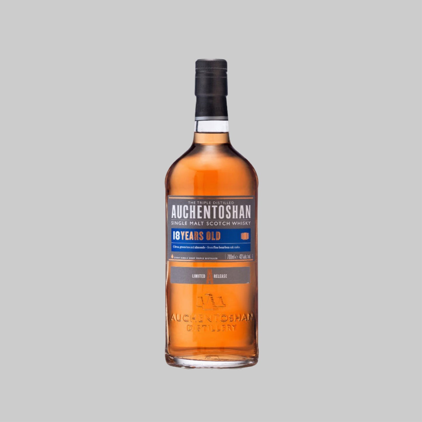Auchentoshan 18 Years Single Malt Scotch Whisky 700ml 43.0% | TIME2DRINK