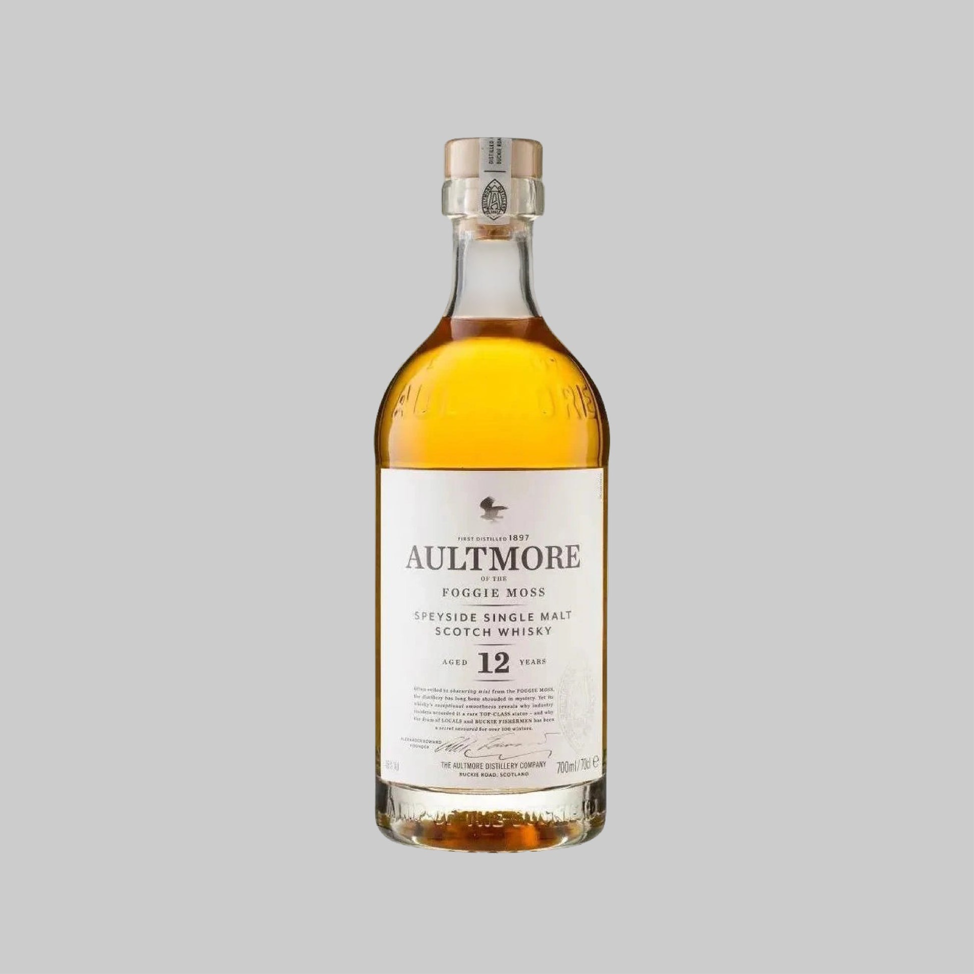 Aultmore 12 Years Single Malt Scotch Whisky 700ml 46.0% | TIME2DRINK