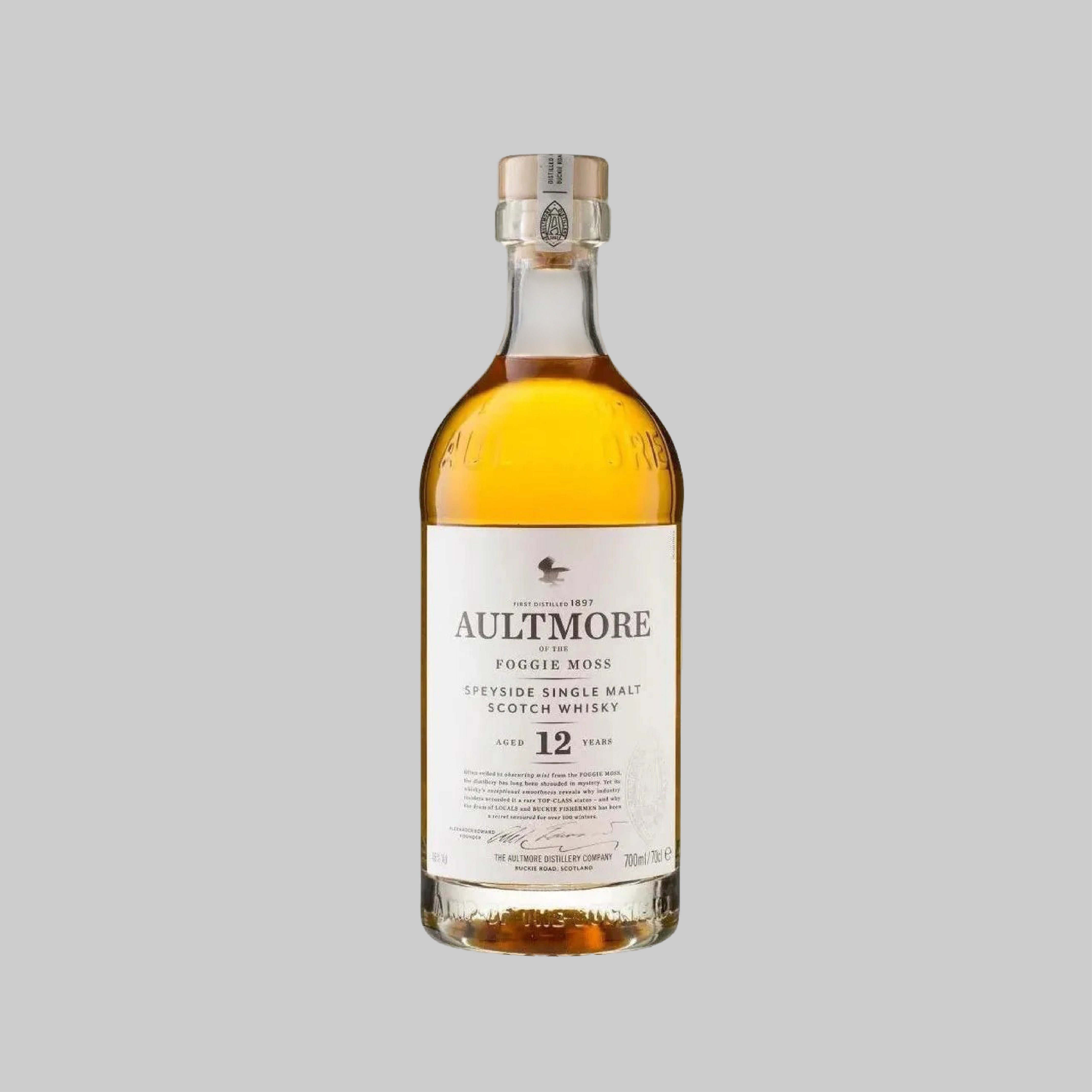 Aultmore 12 Years Single Malt Scotch Whisky 700ml 46.0% | TIME2DRINK