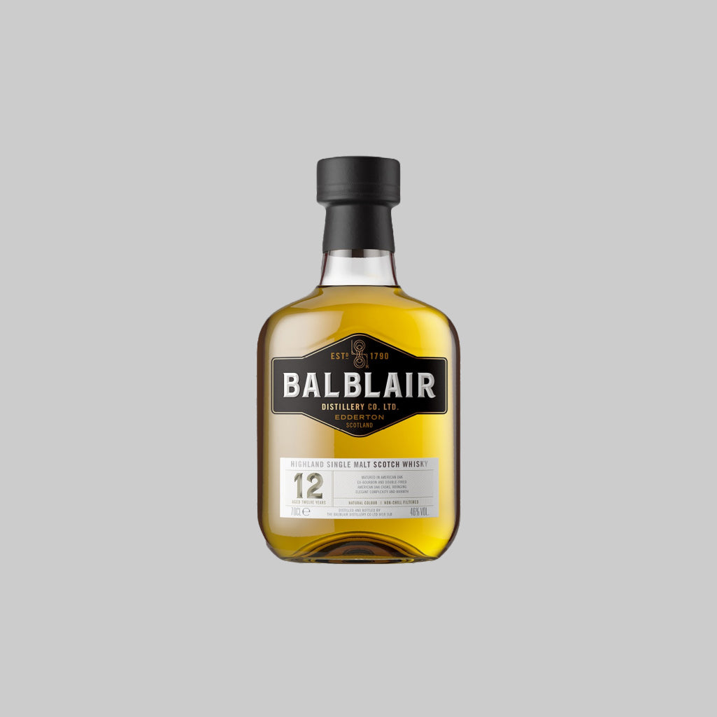 Balblair 12 Years Single Malt Scotch Whisky 700ml 46.0% | TIME2DRINK