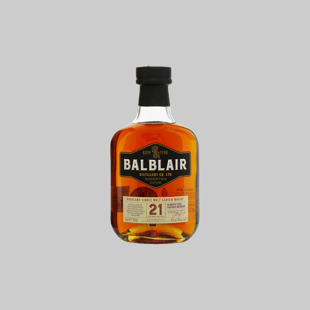 Balblair 21 Years Single Malt Scotch Whisky 700ml 46.0% | TIME2DRINK
