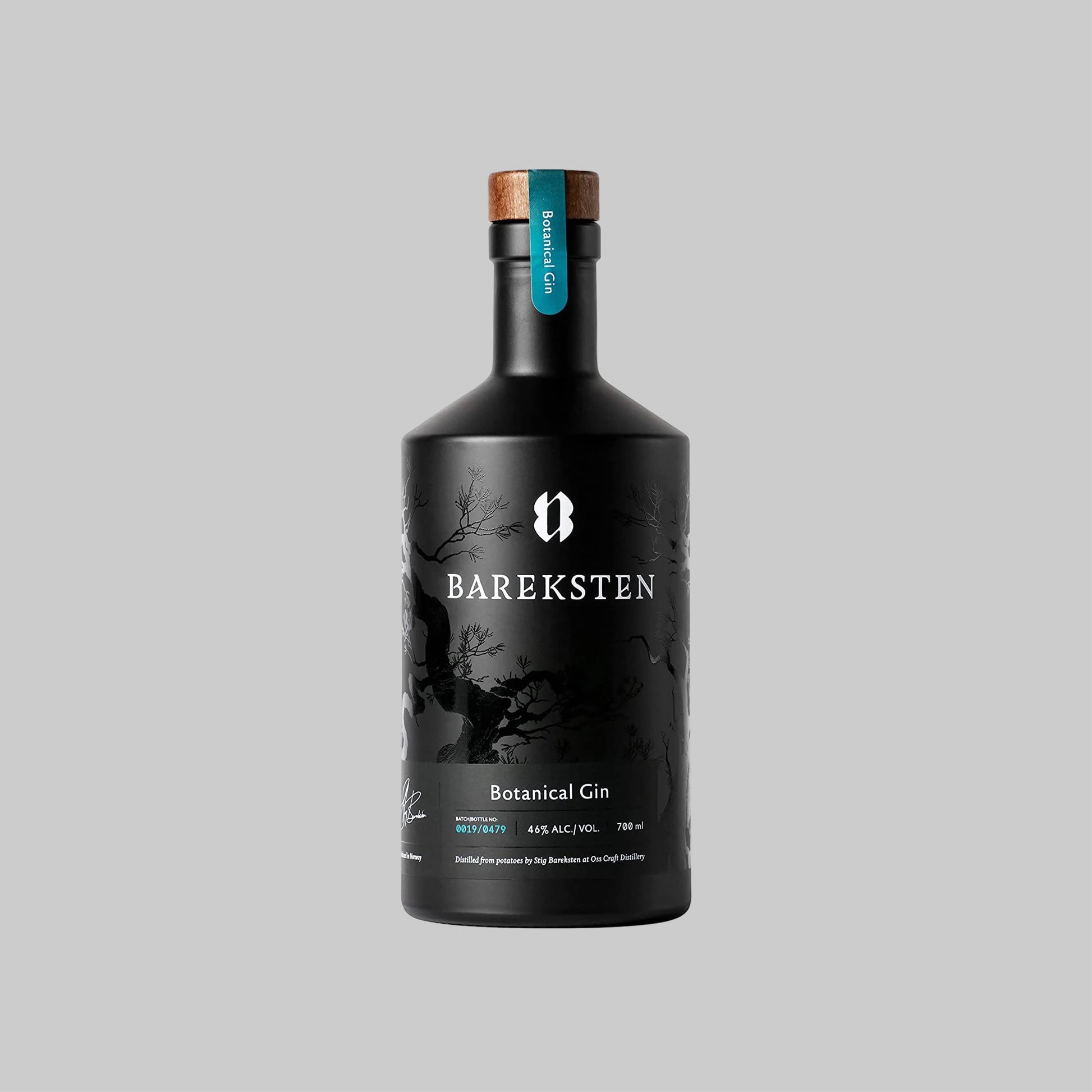 Bareksten Botanical Gin 700ml 46.0% | TIME2DRINK