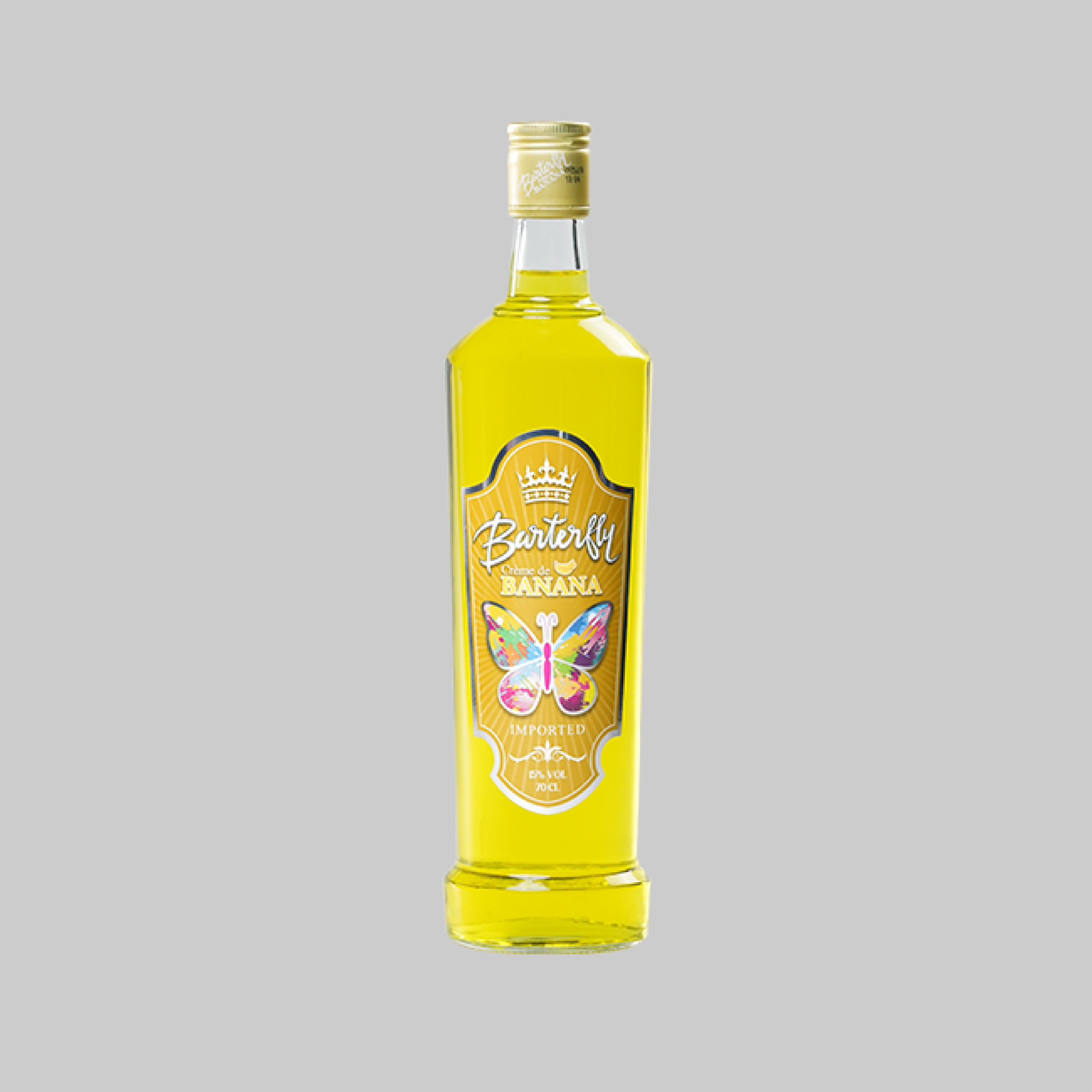 Barterfly Banana Liqueur 700ml 25.0% | TIME2DRINK