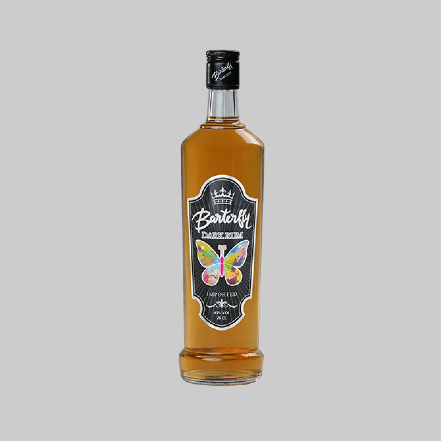 Barterfly Dark Rum 700ml 40.0% | TIME2DRINK