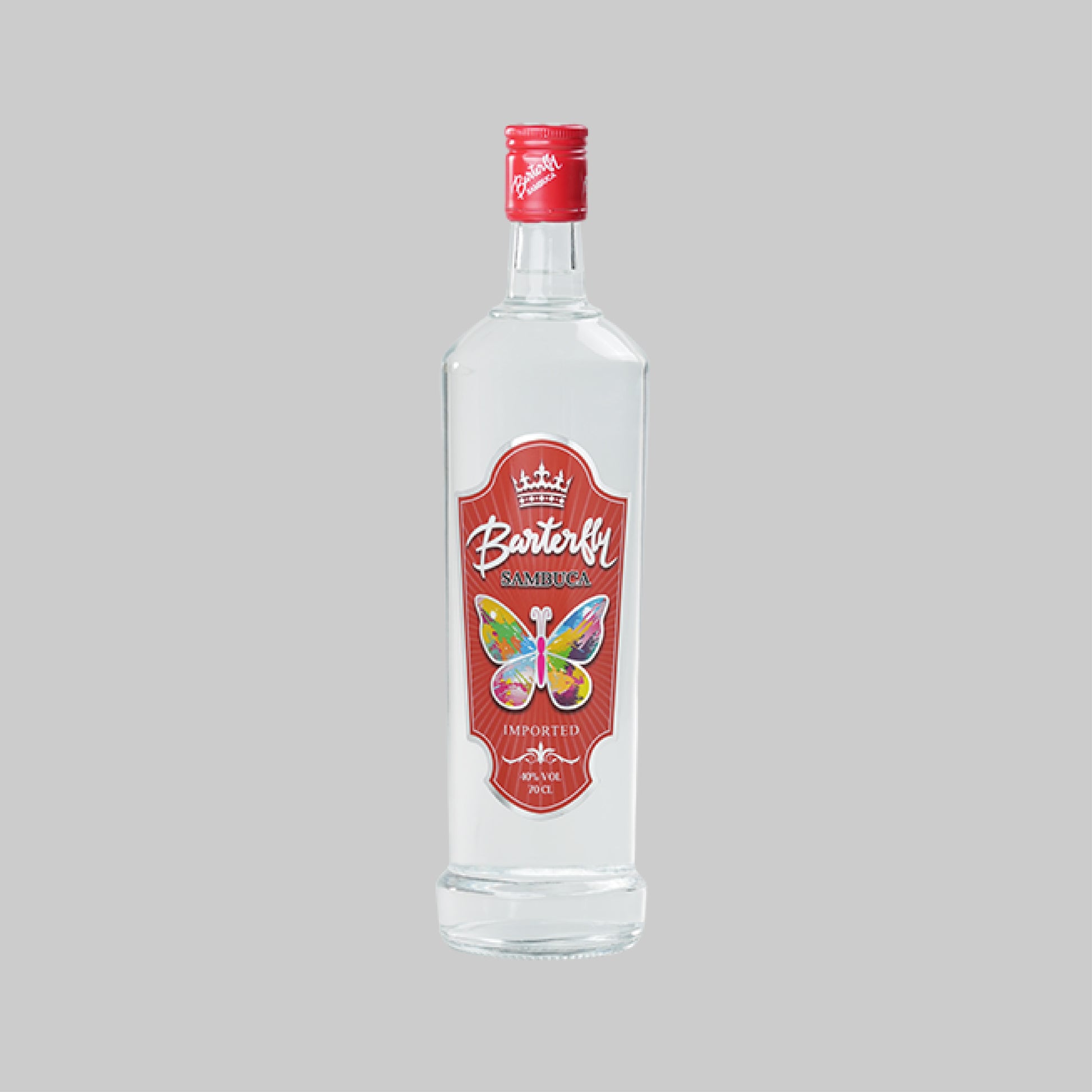 Barterfly Sambuca White 700ml 40.0% | TIME2DRINK