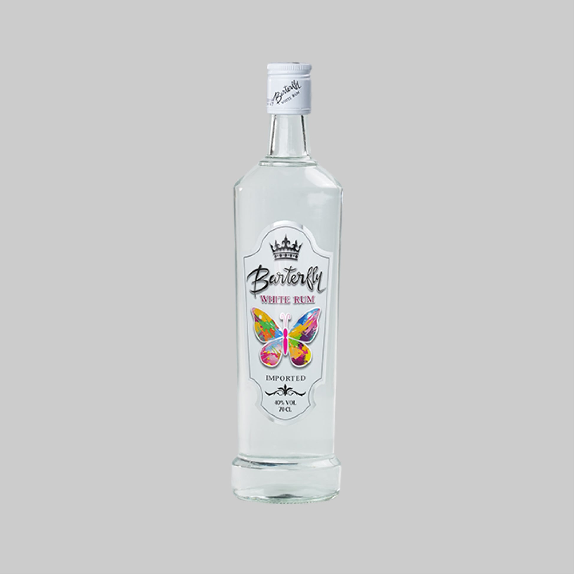 Barterfly White Rum 700ml 40.0% | TIME2DRINK
